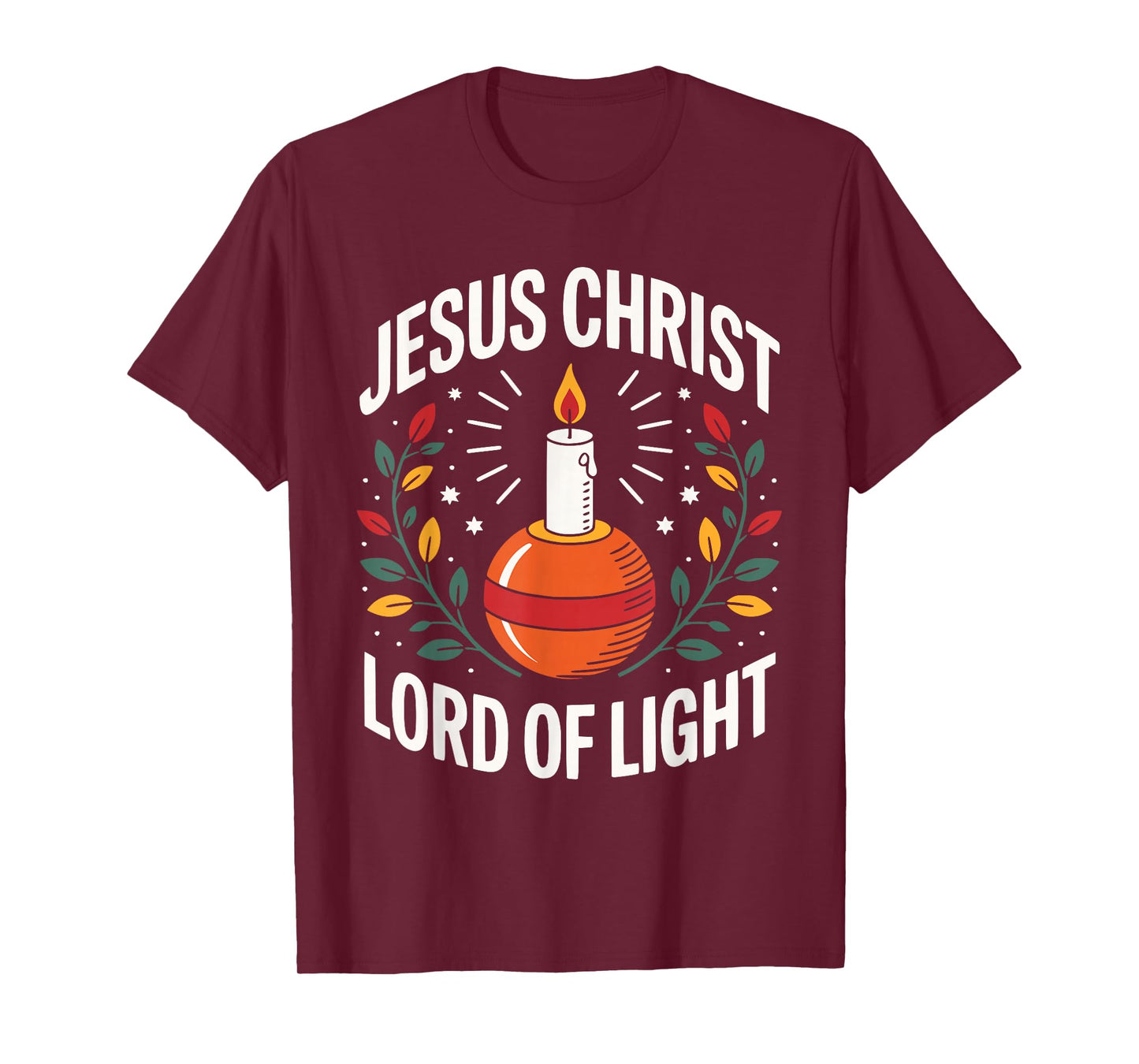 Christingle Christmas Christian Jesus Christ Lord of Light T-Shirt