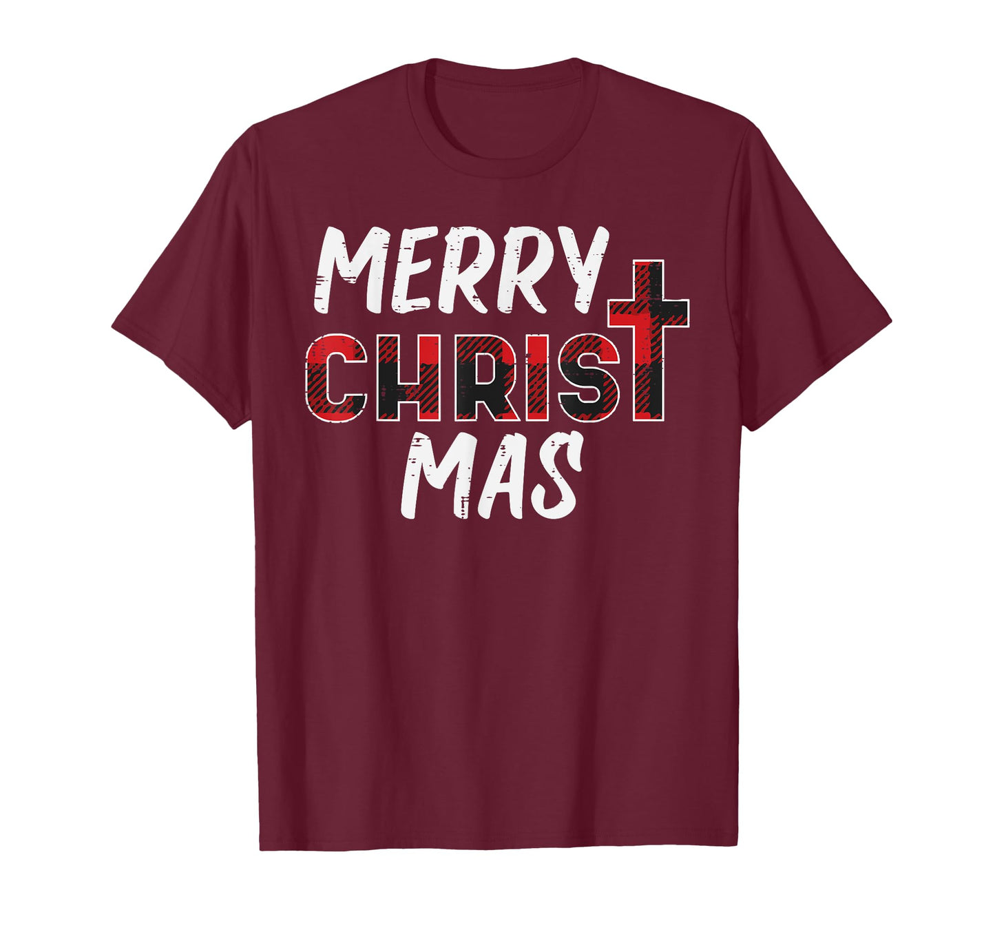 Merry Christ Mas Christian Jesus Christmas Xmas T-Shirt