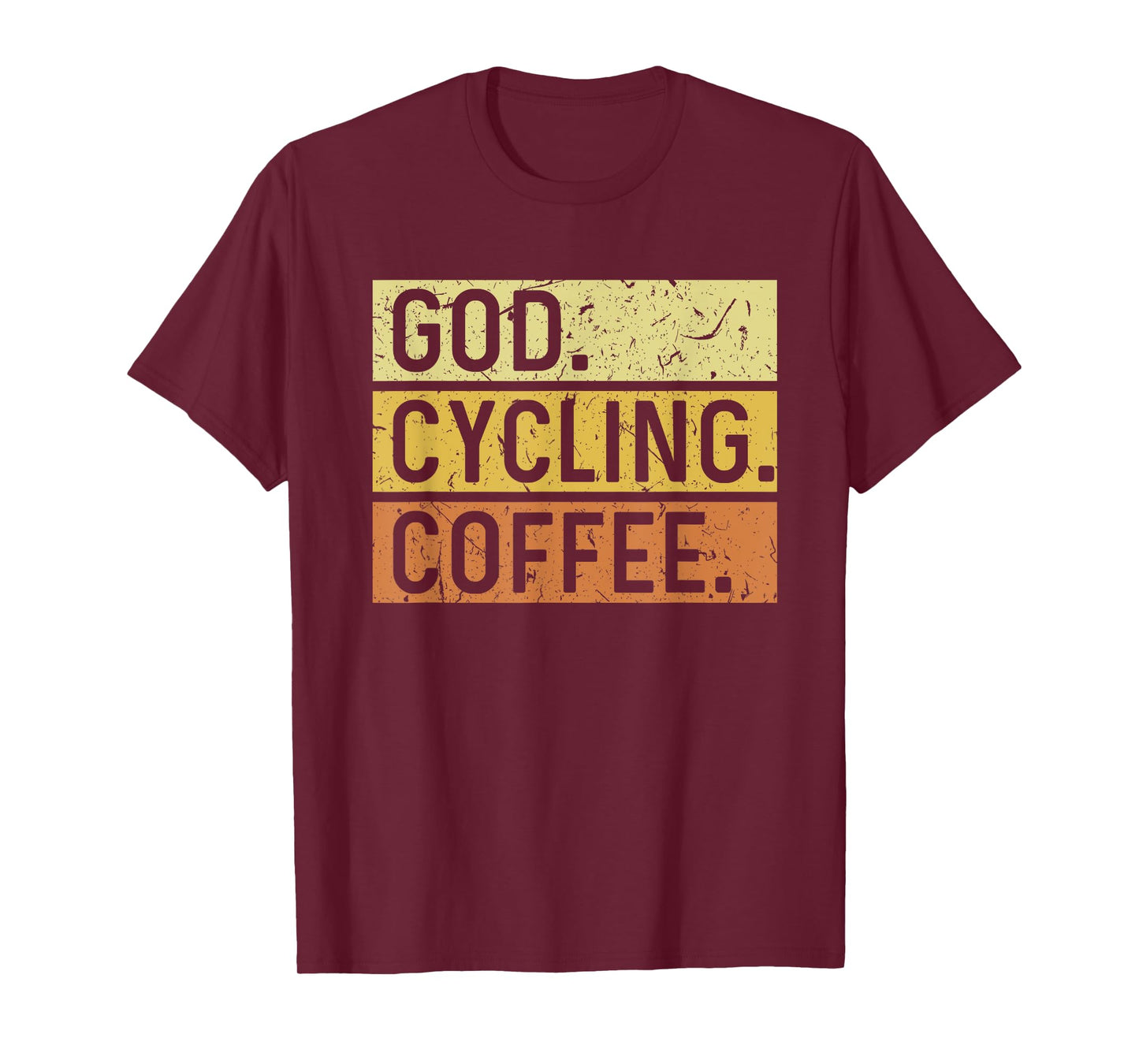 God Cycling Coffee Jesus Mountain Bike MTB Biking T-Shirt
