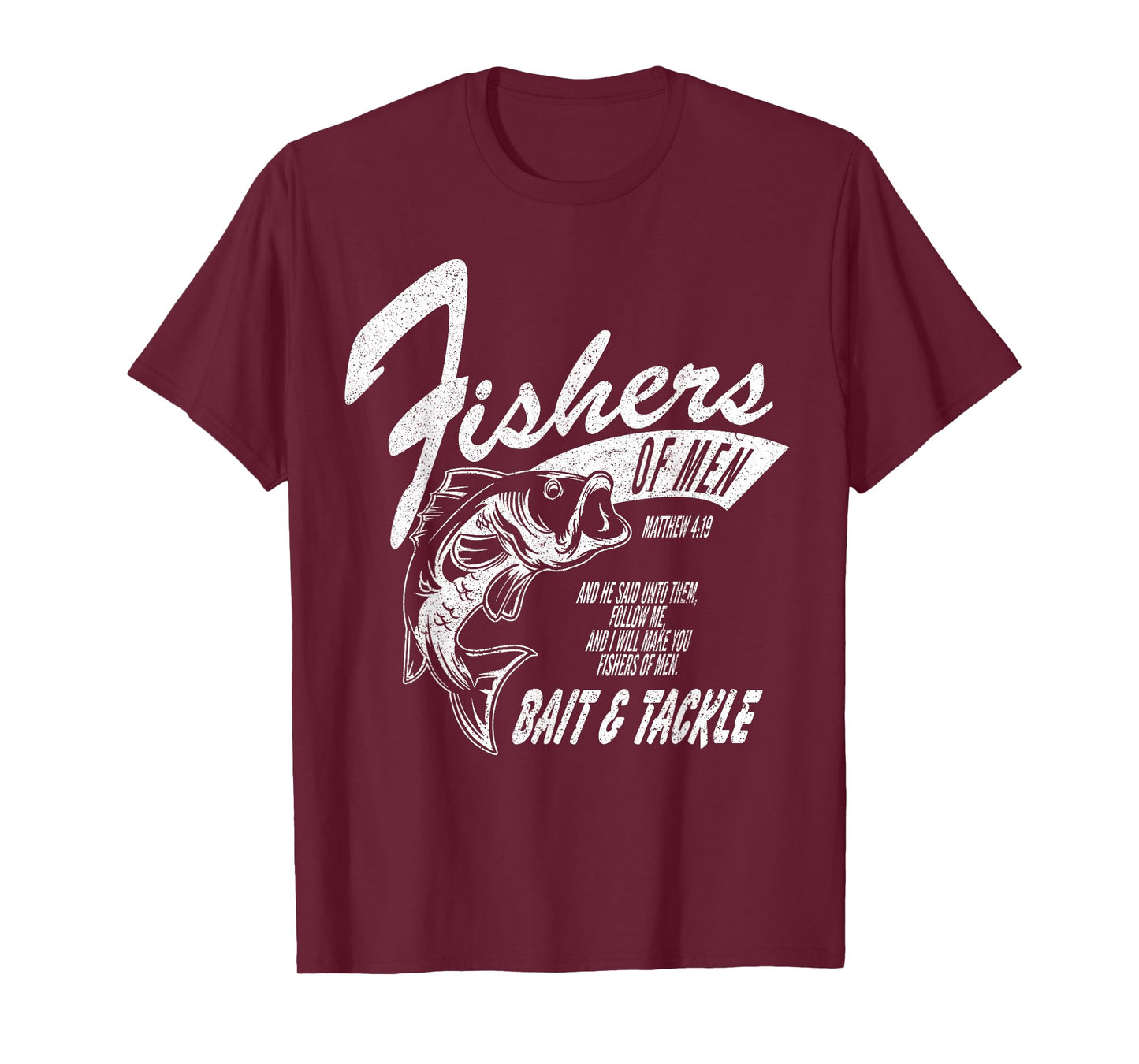Fishers of Men Graphic Tee - Inspired by Matthew 4:19 T-Shirt