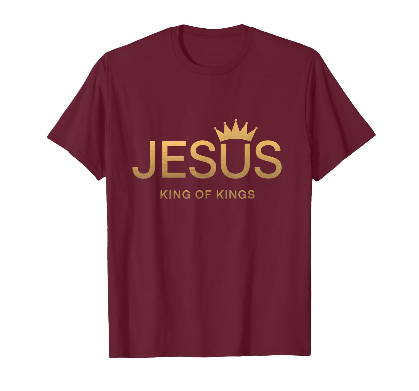 Jesus Kings of Kings Christian Faith Religious Inspirational T-Shirt
