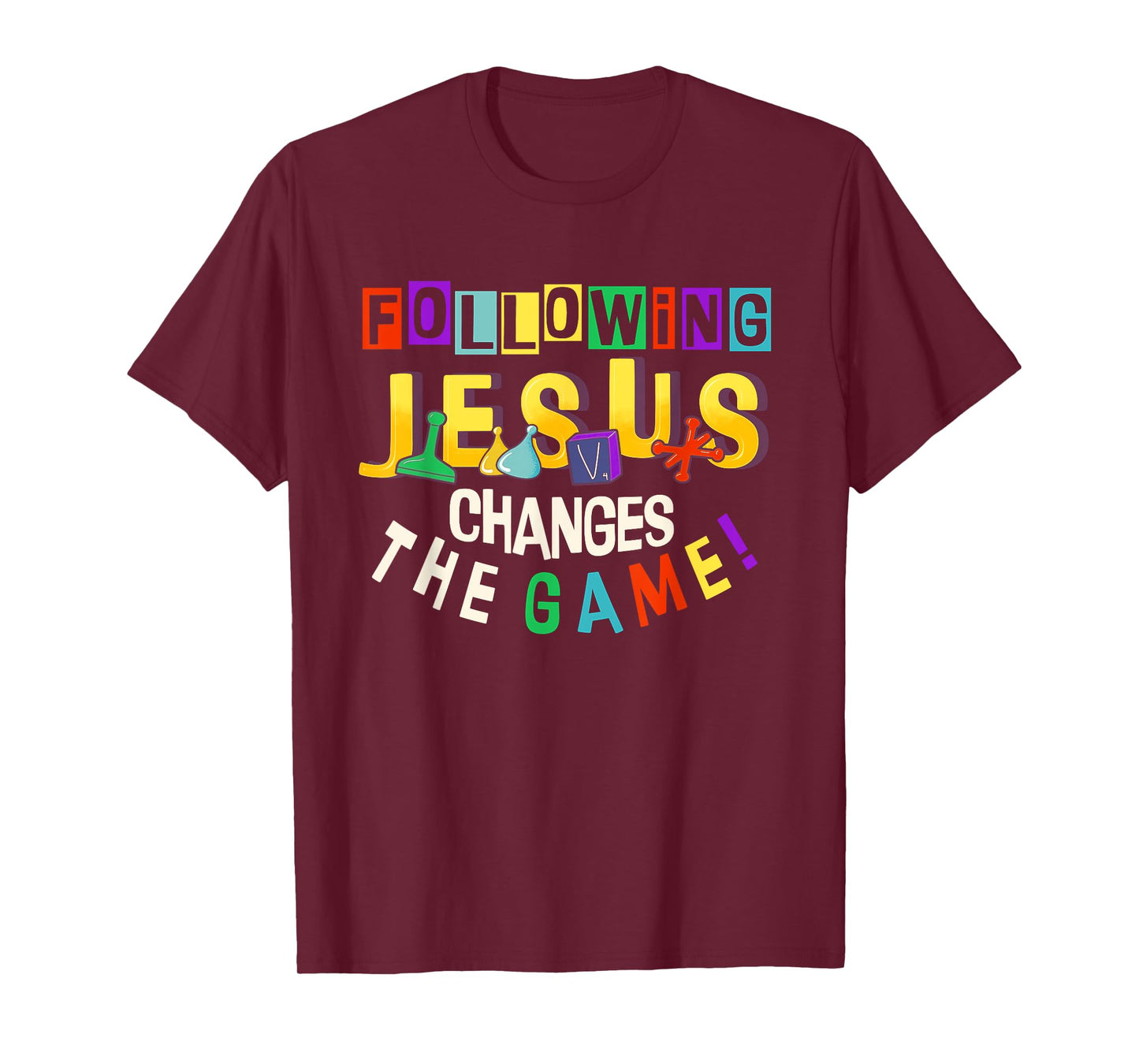 Following Jesus Changes The Game Vacation Bible School Crew T-Shirt