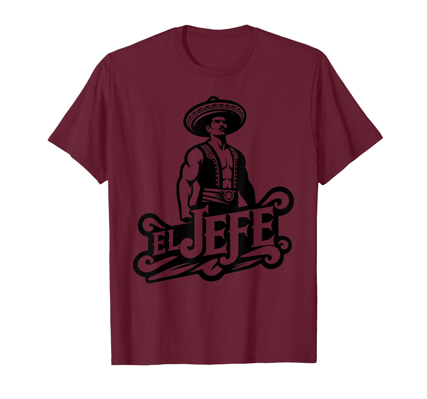 El Jefe The Boss in Spanish Funny Mexican Quote T-Shirt