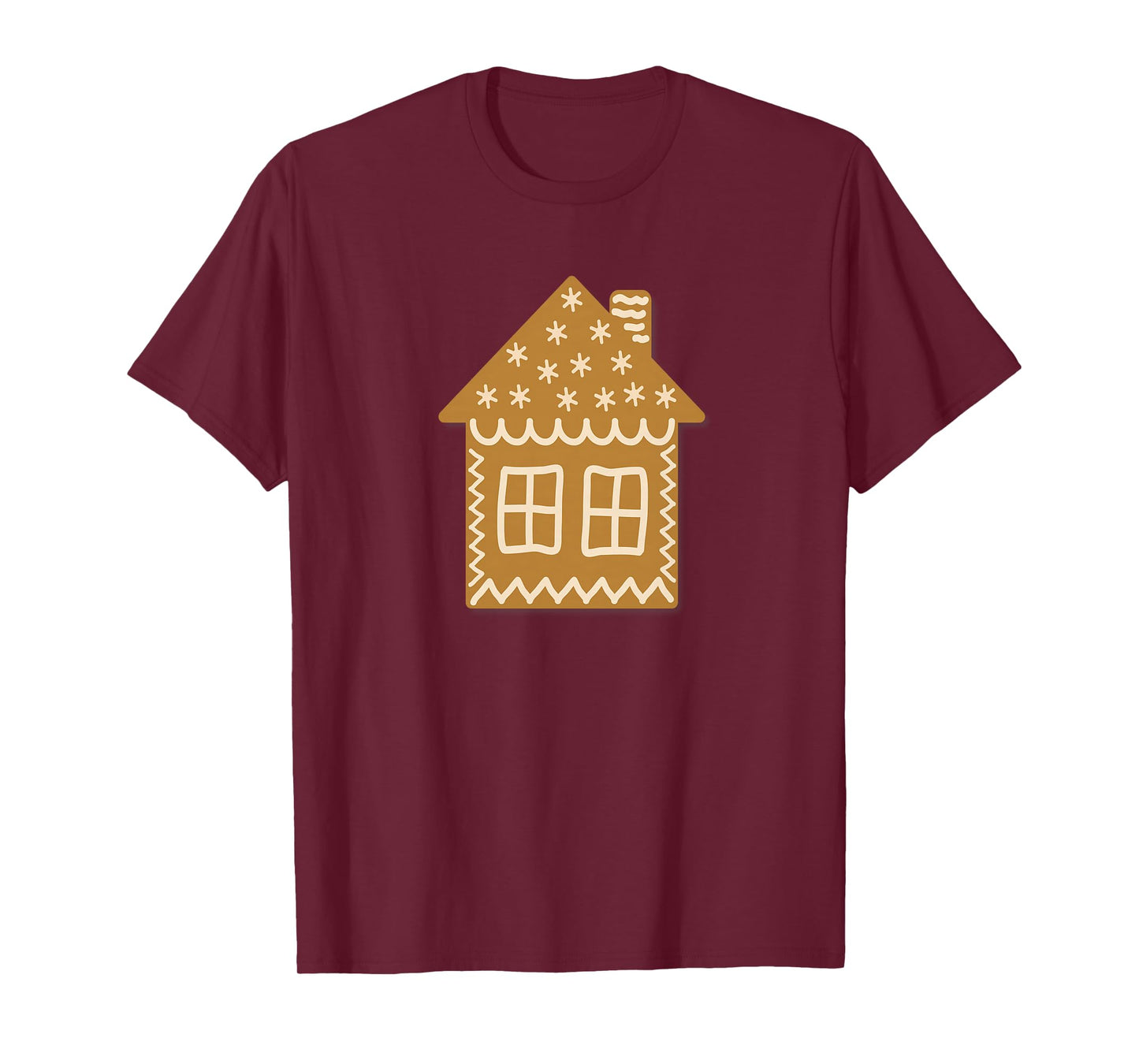 Gingerbread House Christmas Party Christian Cute Pretty T-Shirt