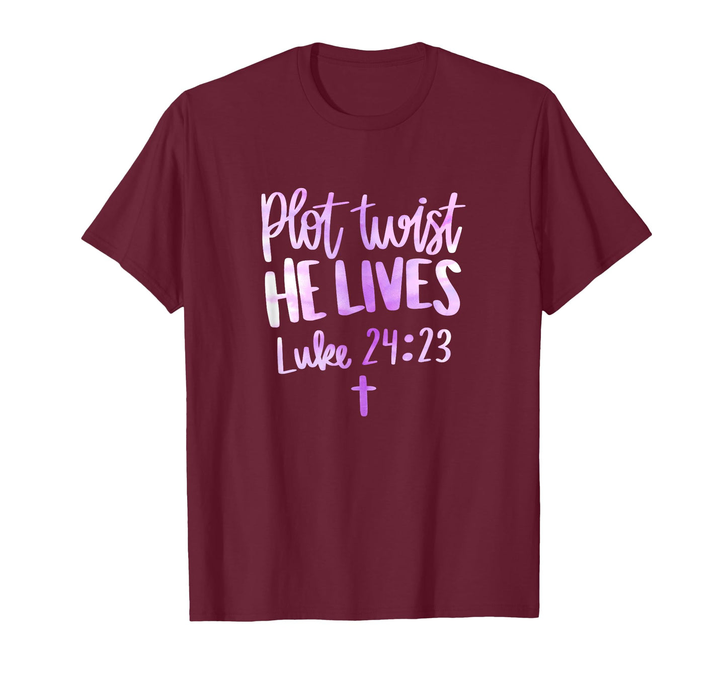 Plot Twist He Lives Jesus Christ Easter Easter Christian T-Shirt