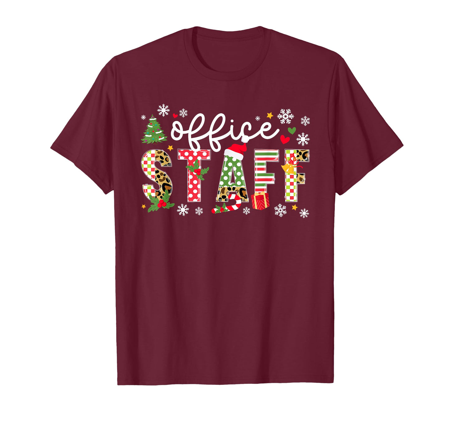 Office Staff Christmas Front Office Staff Xmas Party T-Shirt