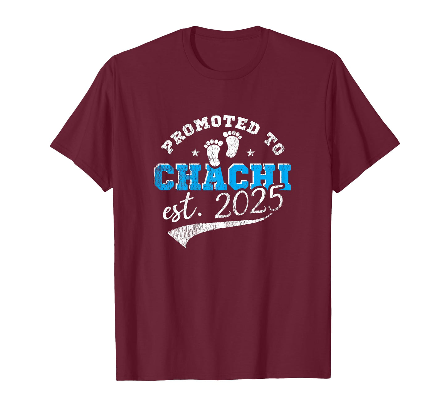 Promoted To Chachi 2025 New Indian Aunt Vintage T-Shirt