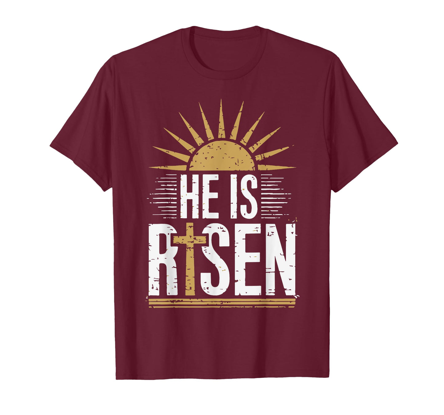 He Is Risen Christian Easter Men Women Toddler Boy Jesus T-Shirt