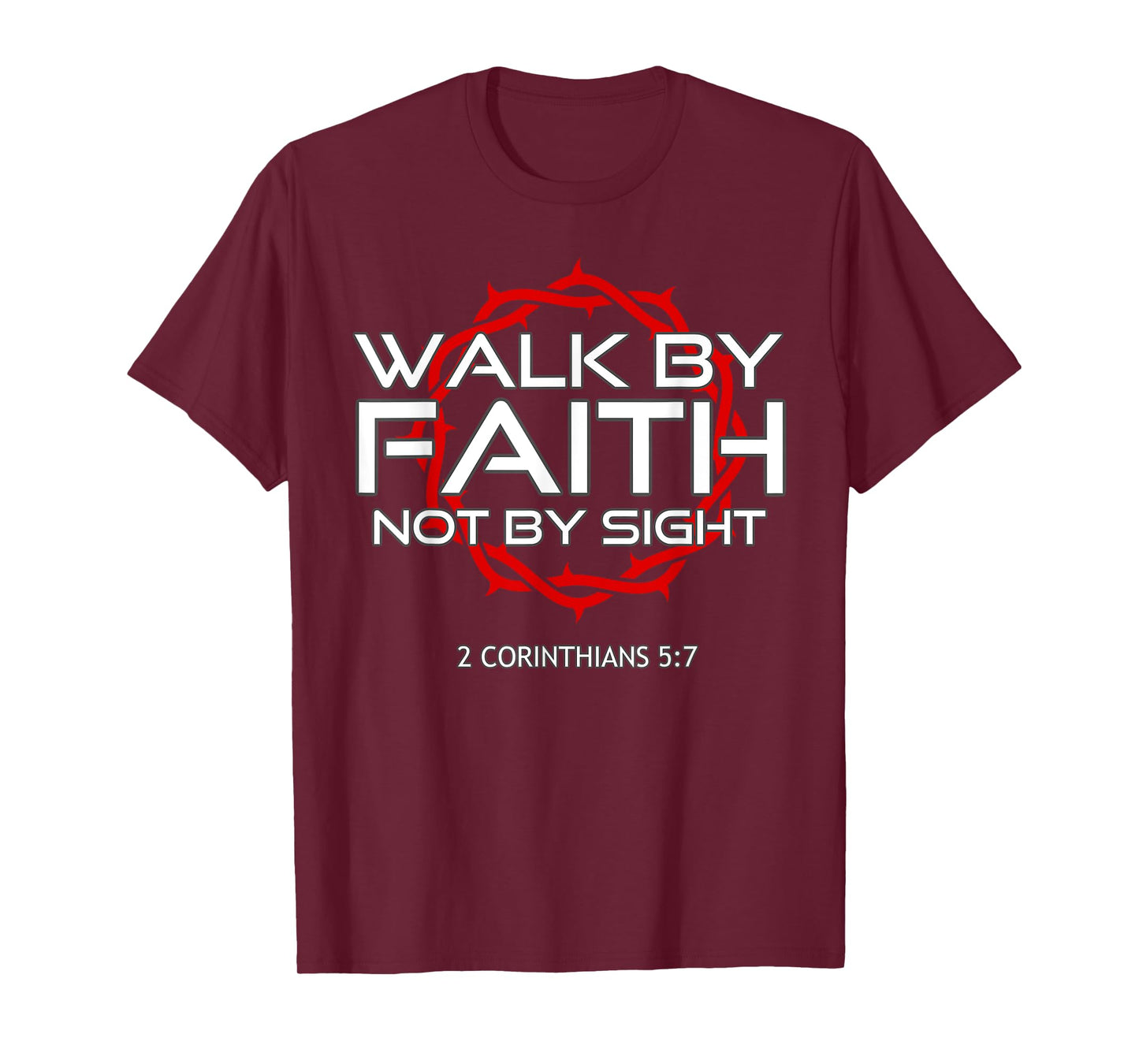 Jesus Walk by Faith Christian T-Shirt