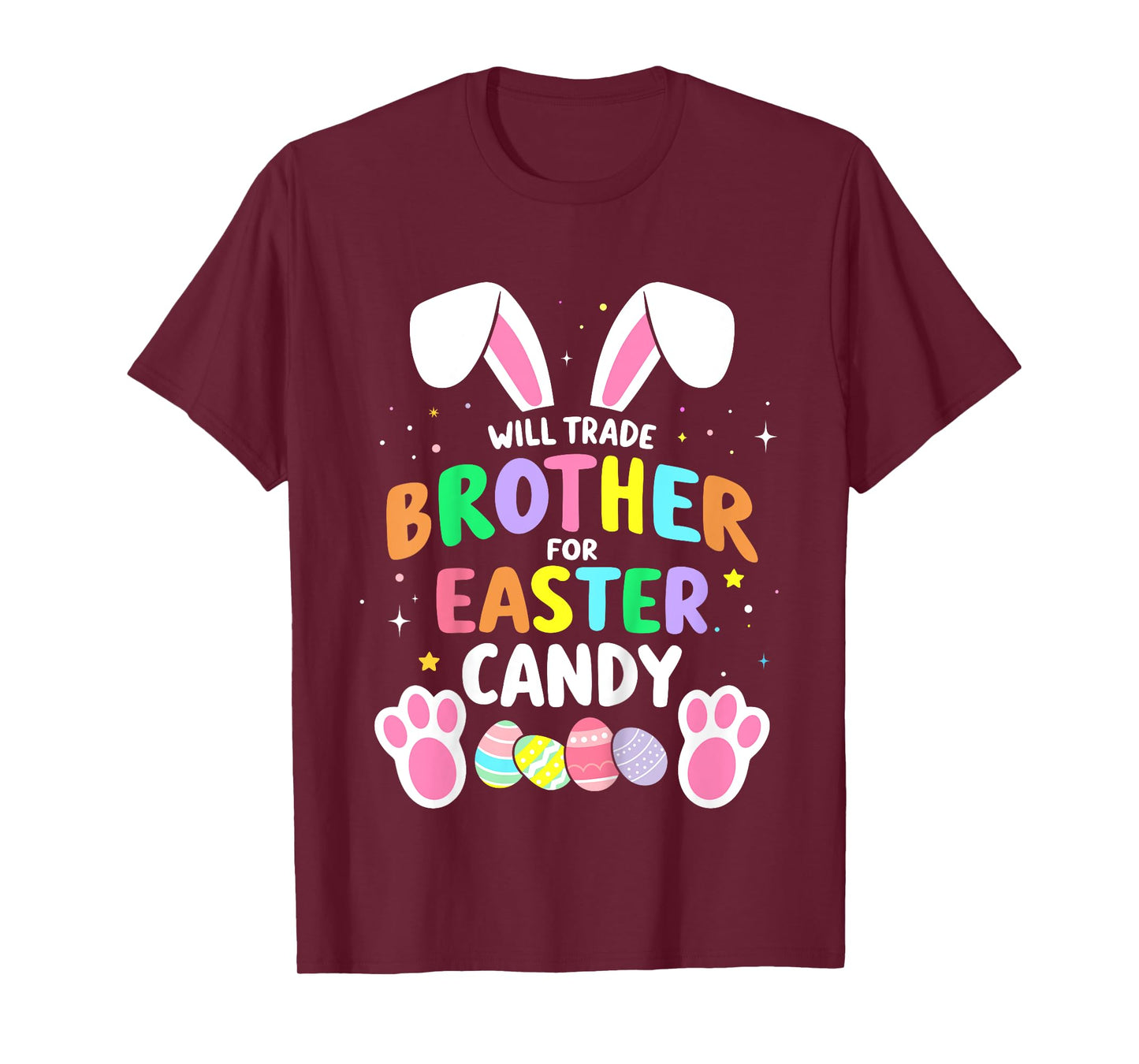 Kids Will trade brother for easter candy funny girls toddler T-Shirt