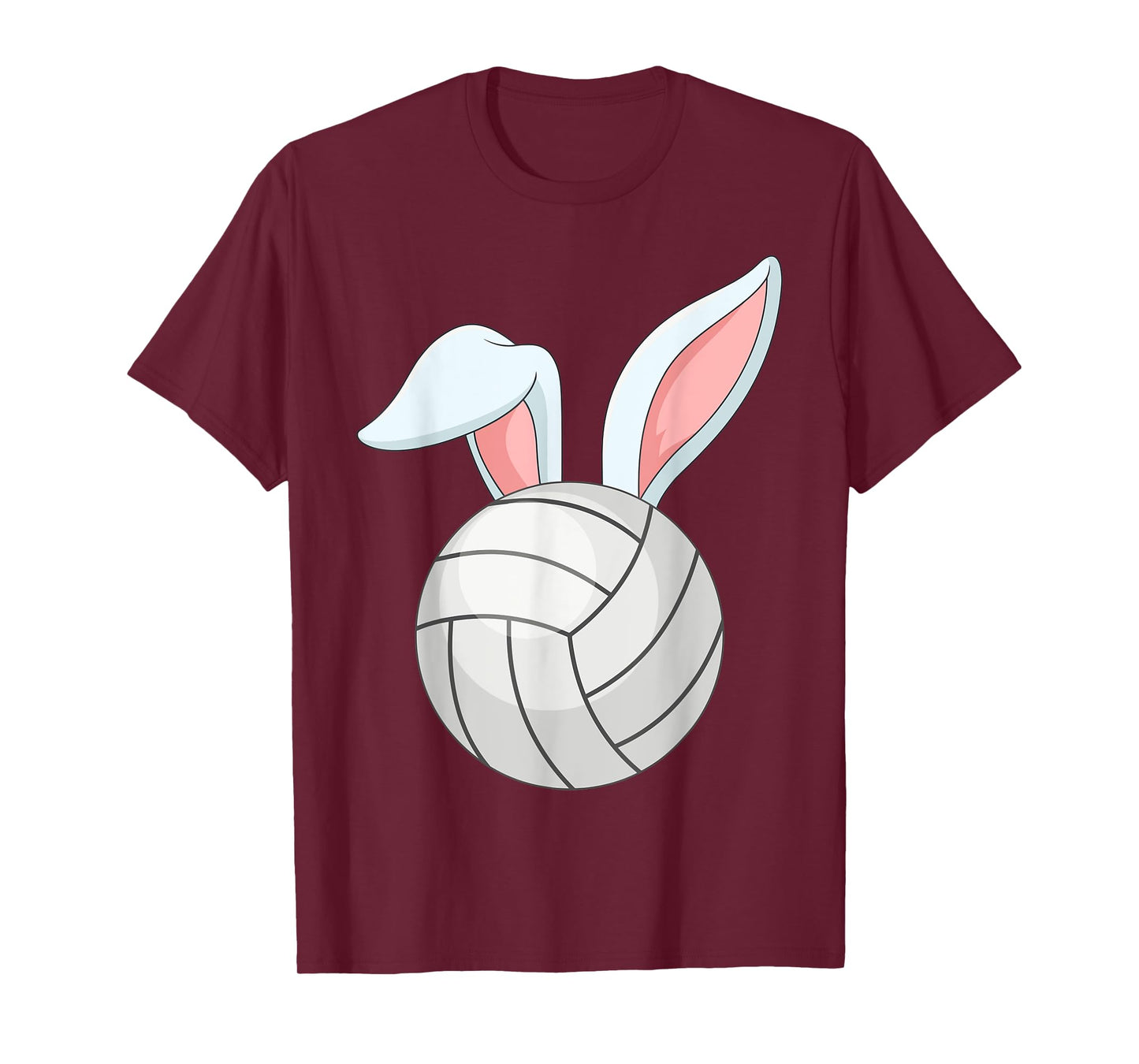 Easter Volleyball Love Bunny Ears Ball Cute Rabbit Sport T-Shirt