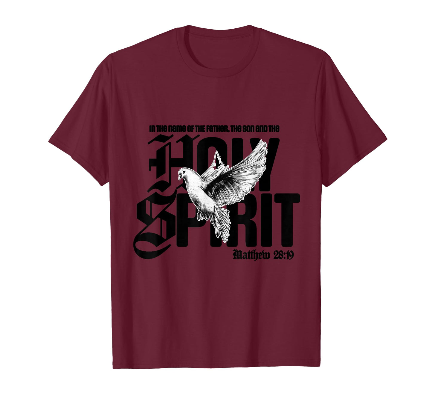 The Trinity - Holy Spirit Christian Modern Graphic T-Shirt