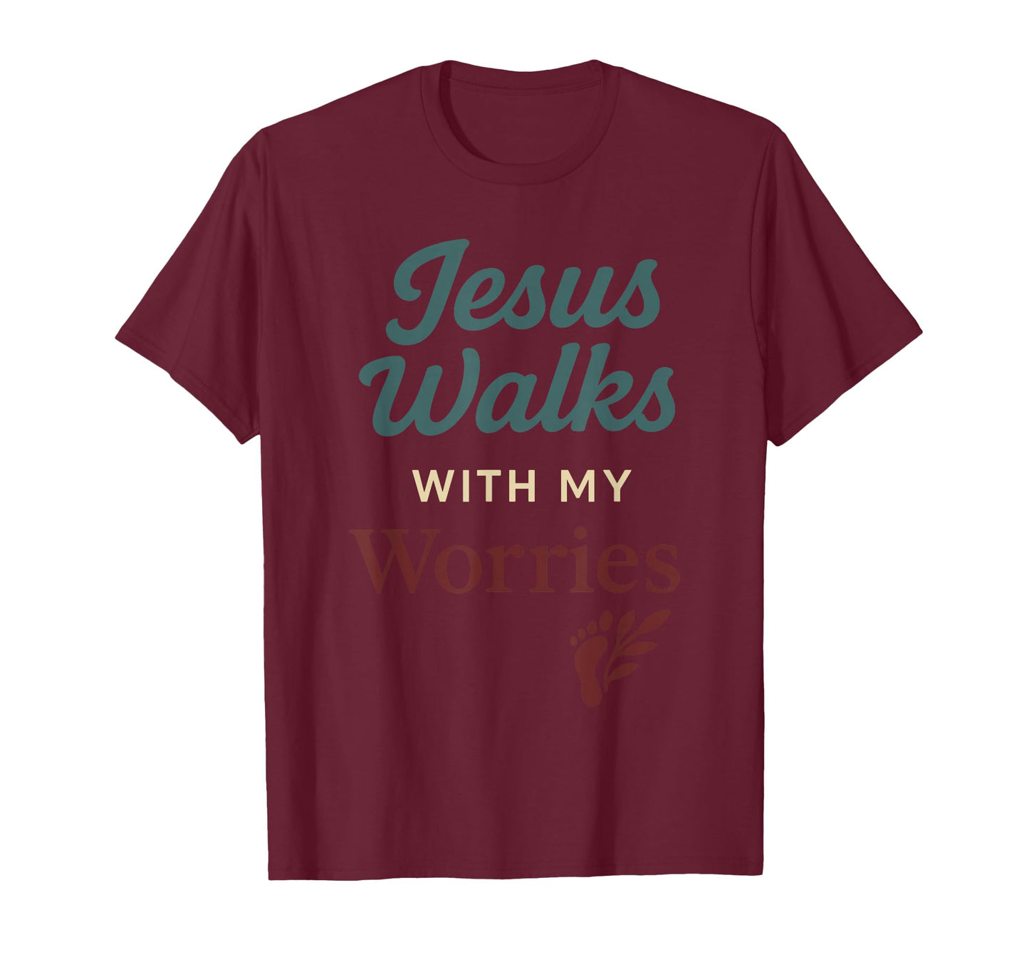Christian Wife Anxiety Faith Mental Health Grace Jesus T-Shirt