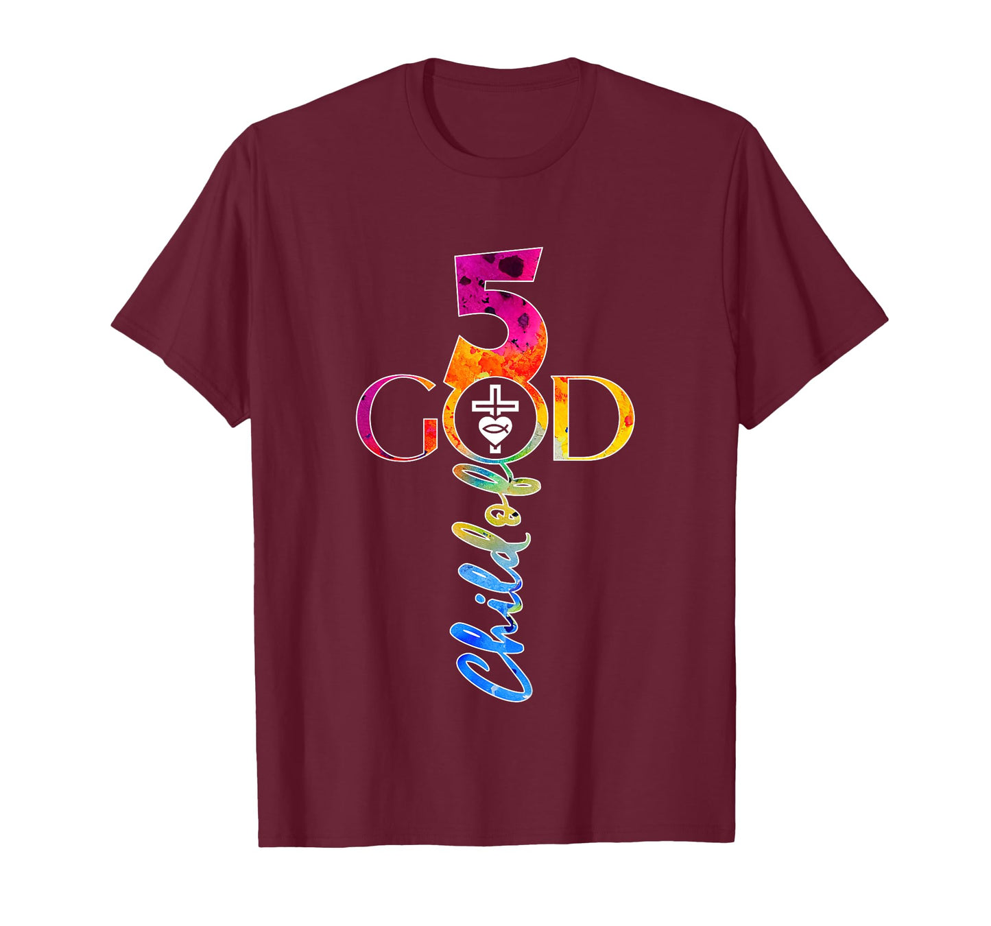 GOD 5 YEARS JESUS 5TH BIRTHDAY T-Shirt