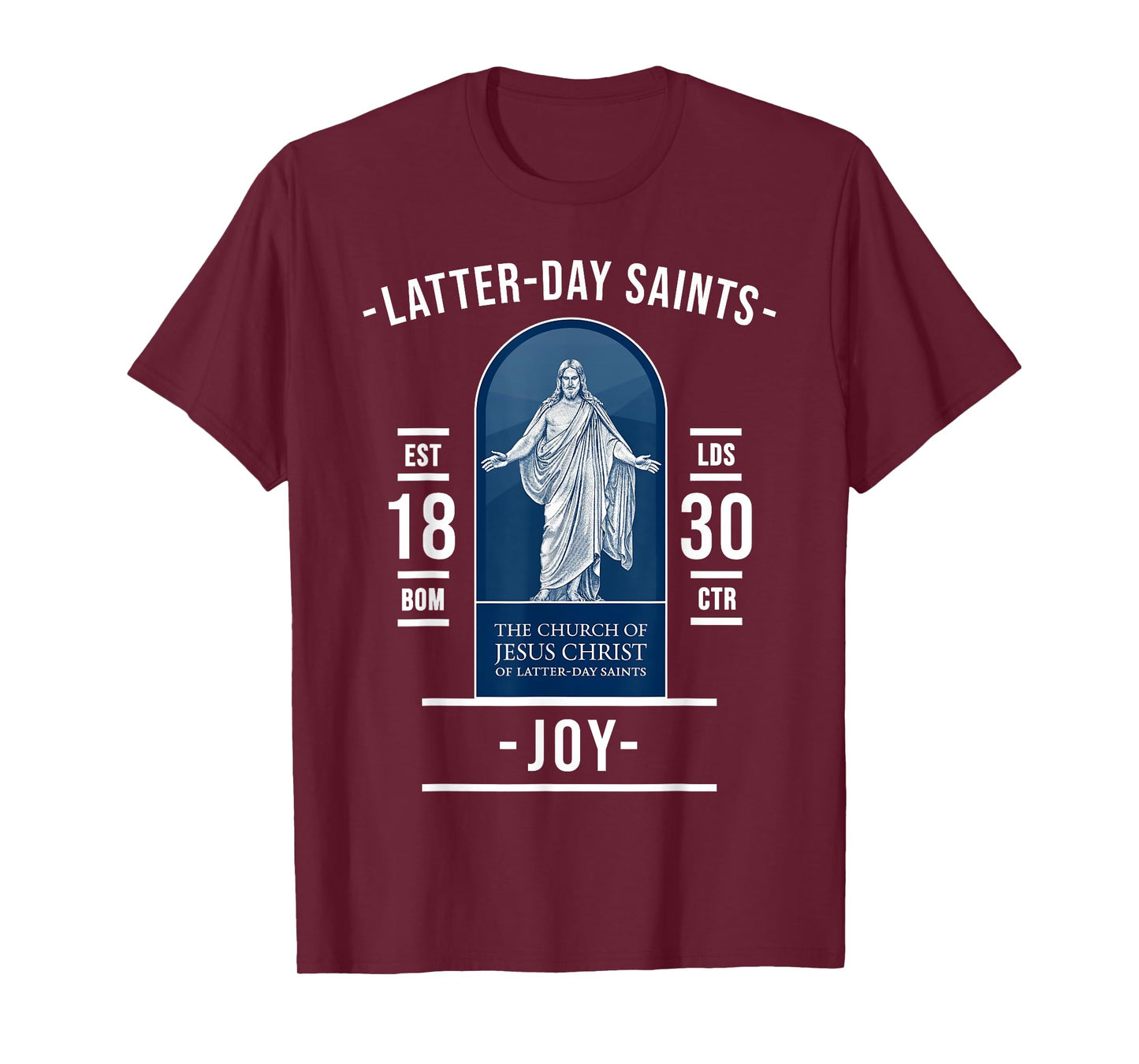 Latter-day Saints Joy – Rejoice in Christ and Church T-Shirt