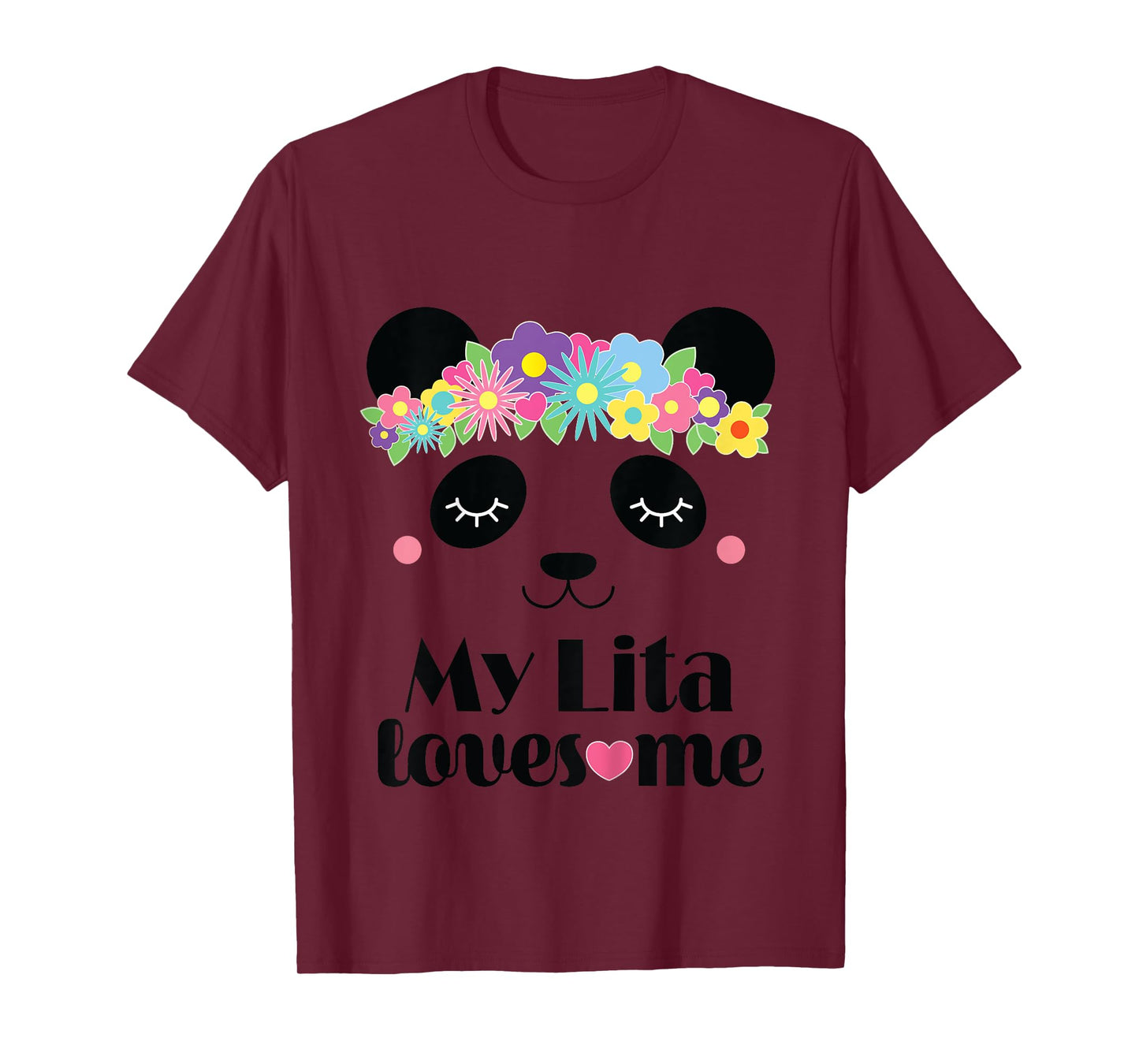 My Lita Loves Me Granddaughter Panda T-Shirt