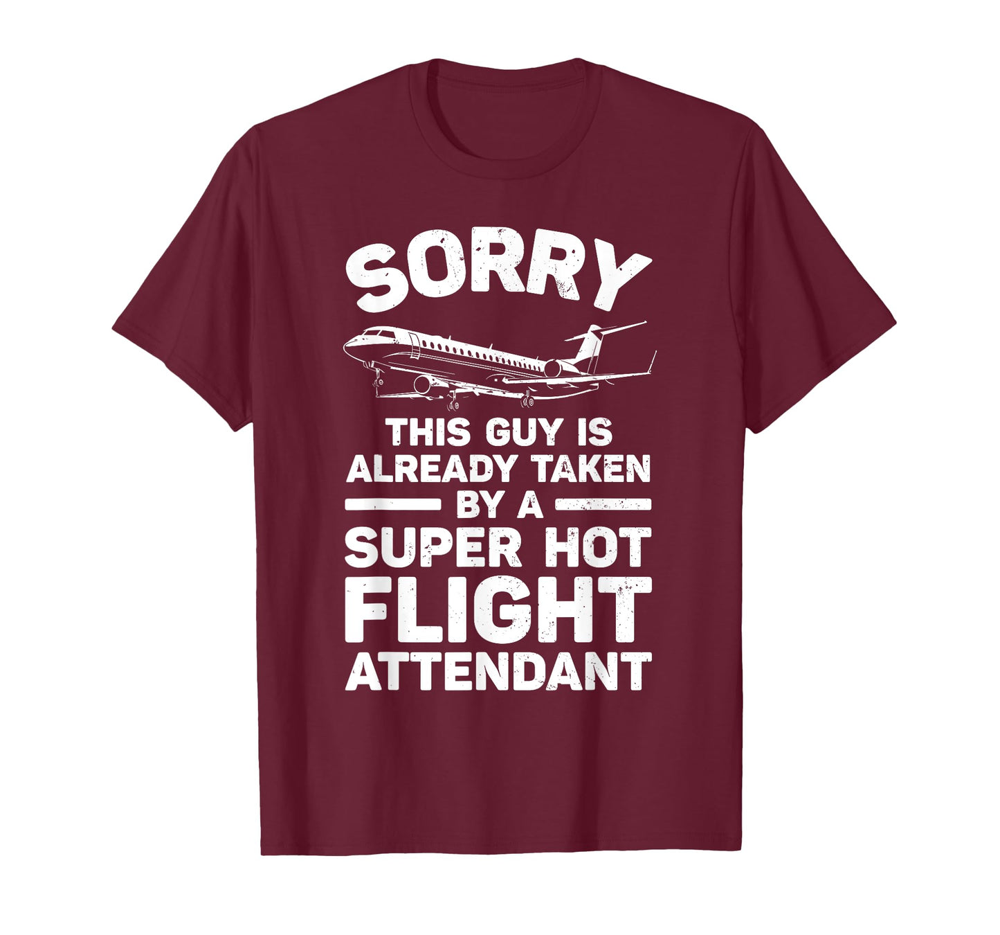 Flight Attendant Art For Men Stewardess Flight Attendant T-Shirt