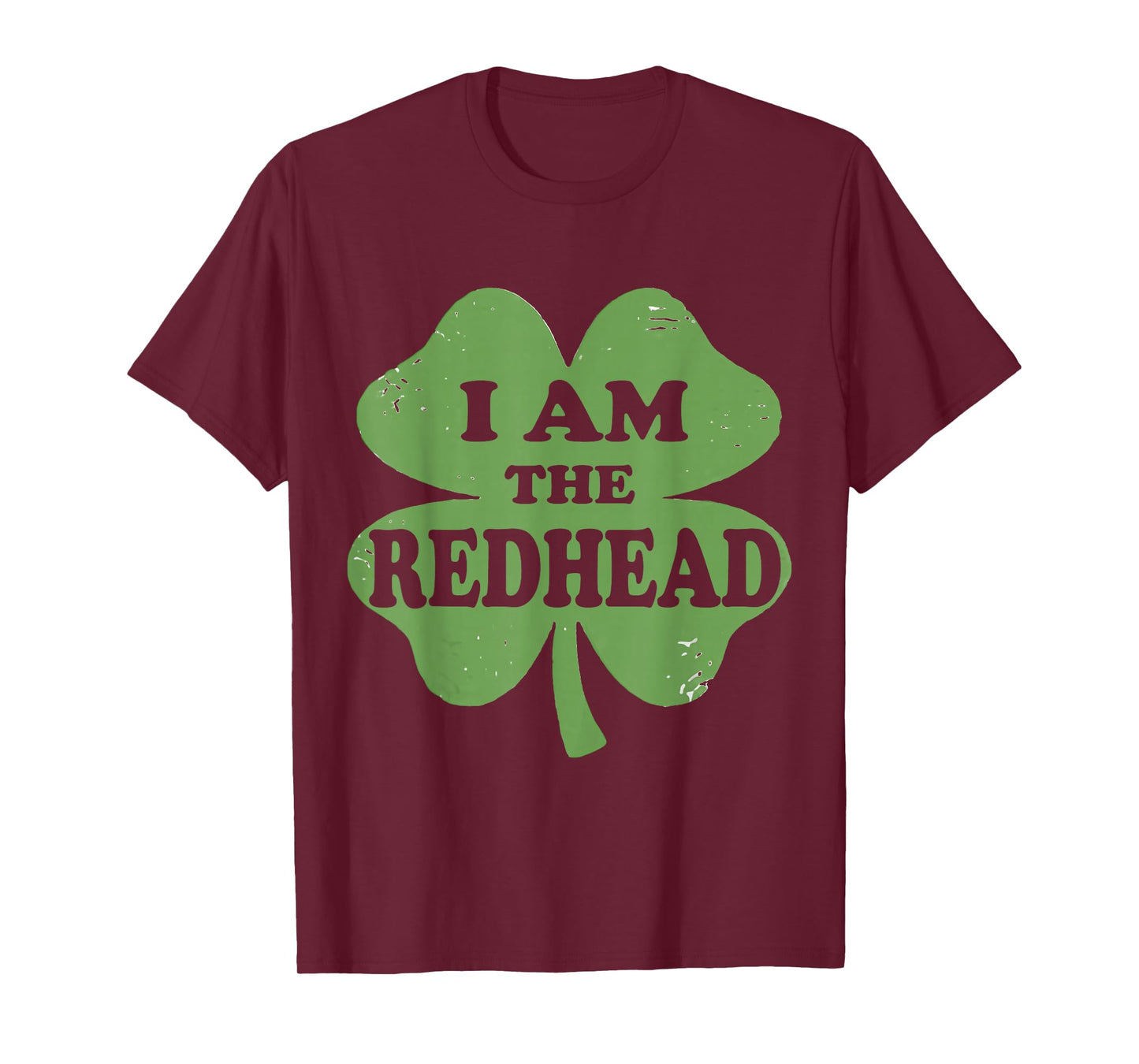 St Patricks Day Tee Dibs On The Redhead I Am The Redhead T-Shirt