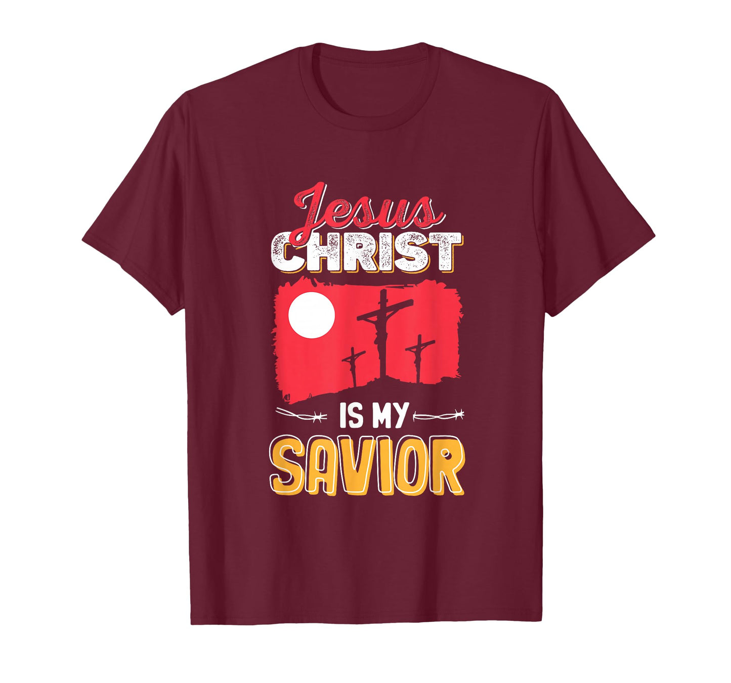 Christian Faith Jesus Cross Savior Bible Verse Shirt T-Shirt