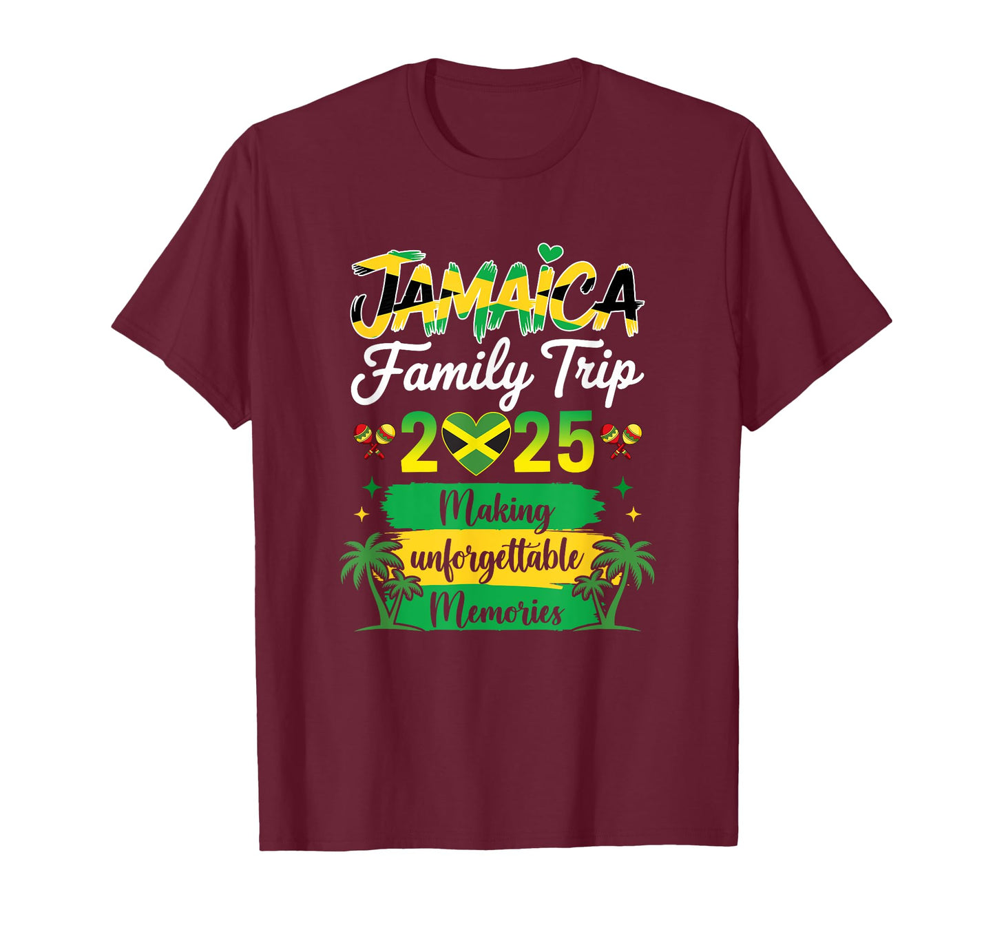 Jamaica Family Trip 2025 Making Memories Vacation Matching T-Shirt