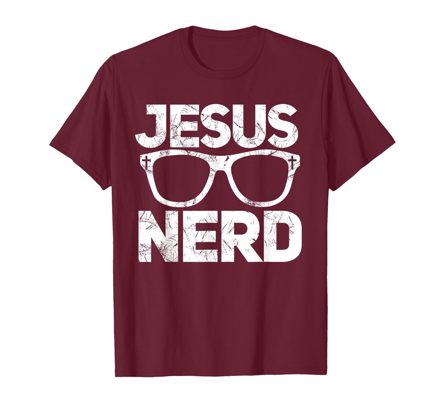 Jesus Nerd Funny Christian T-Shirt for Bible Geeks T-Shirt