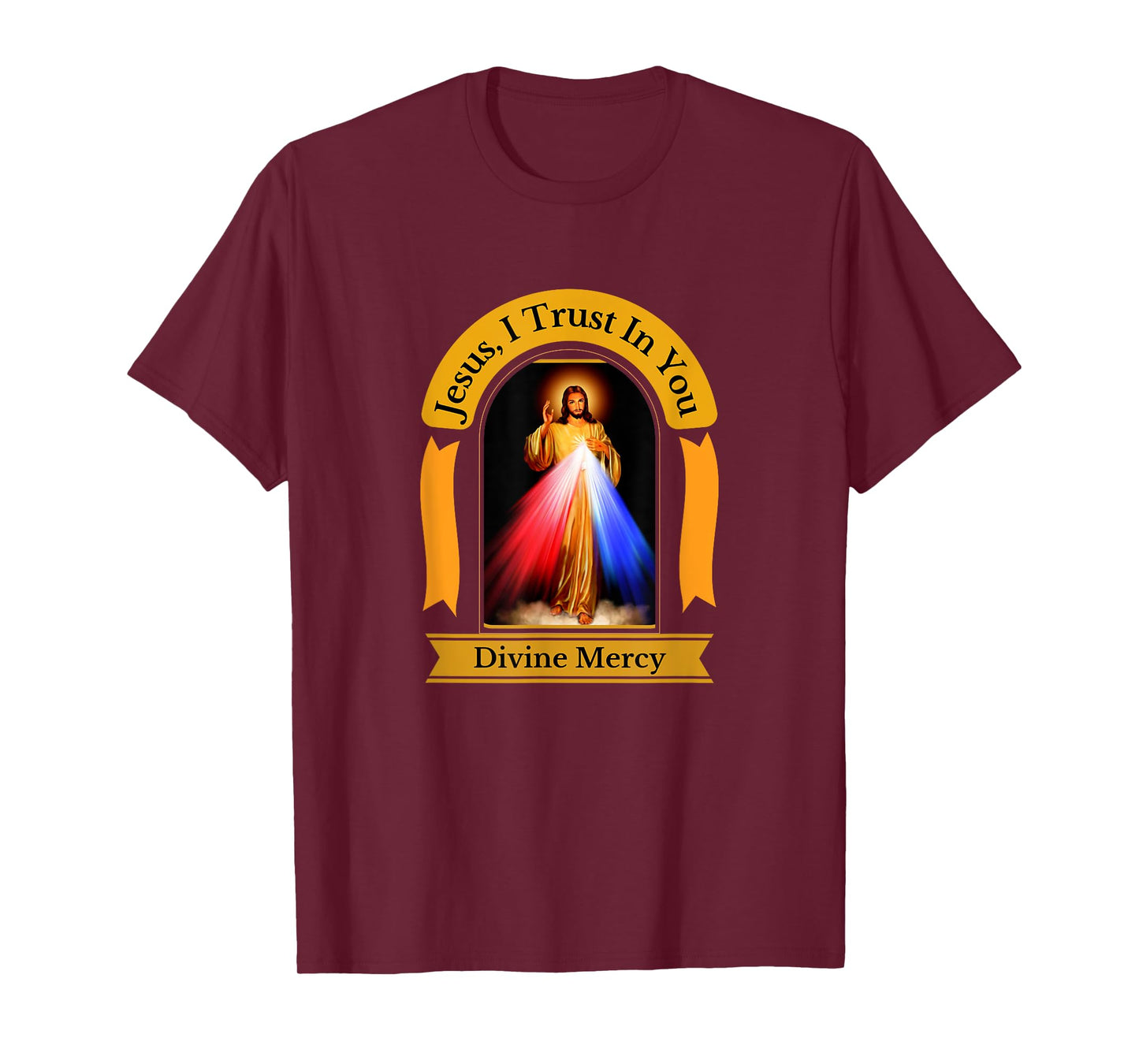 Divine Mercy Jesus I Trust In You Catholic T-Shirt