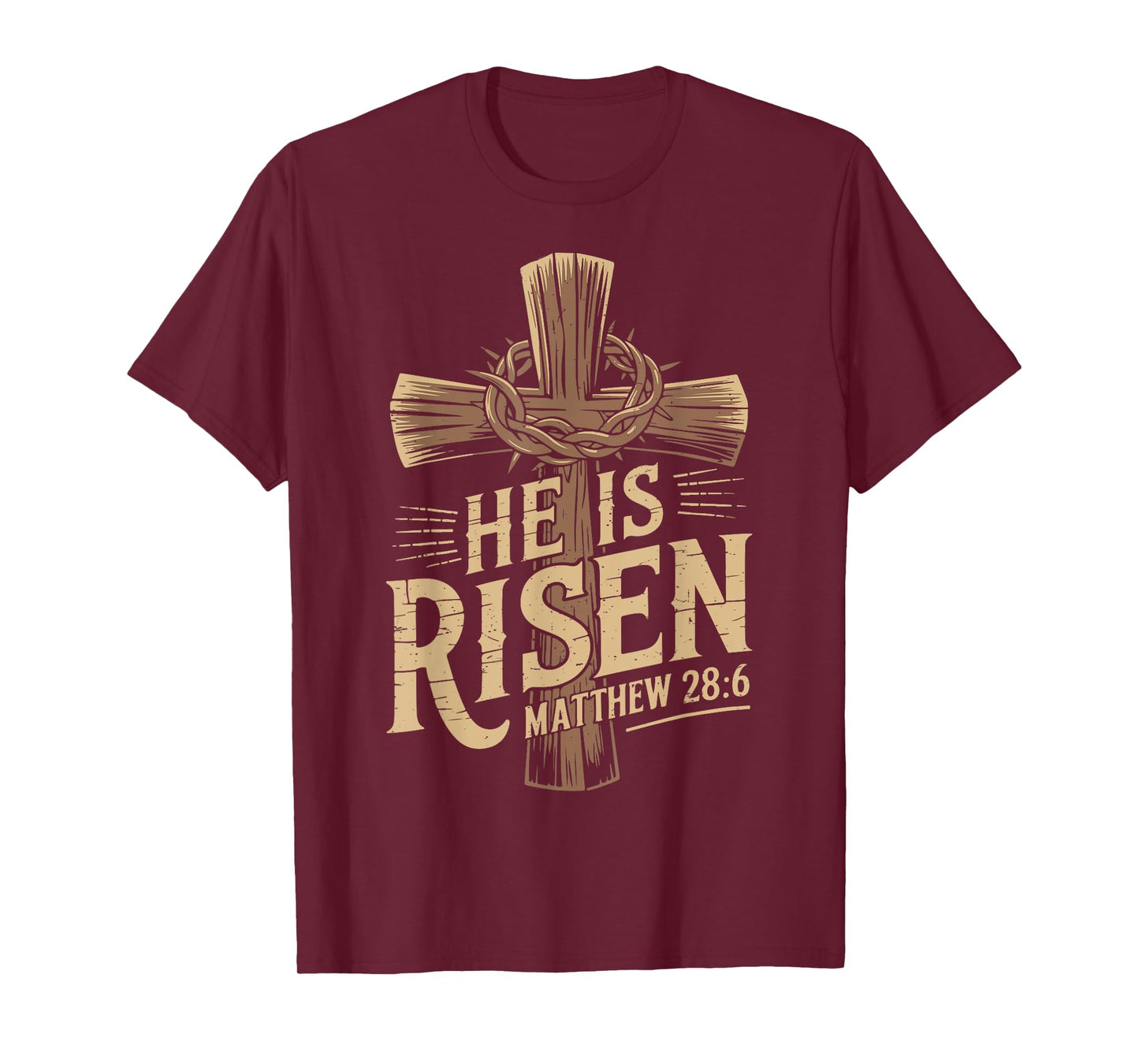 He is Risen Christian Boy Girl God Sister Godbrother Toddler T-Shirt