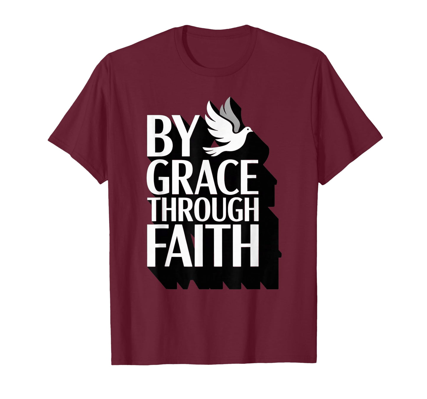 Christian Ephesians 2:8-9 Grace Through Faith T-Shirt