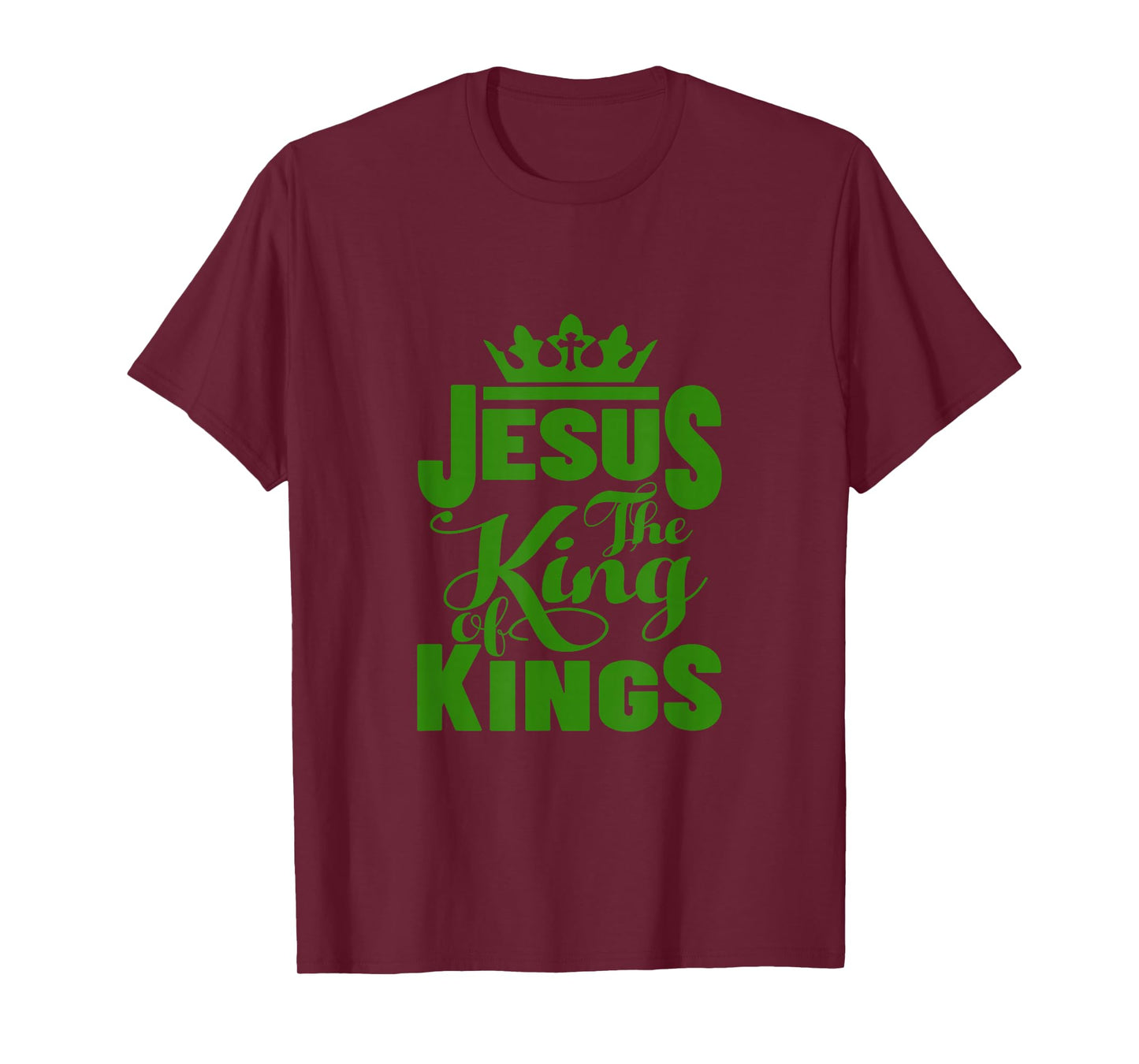 Jesus is My King – Bold Faith and Strength Design T-Shirt
