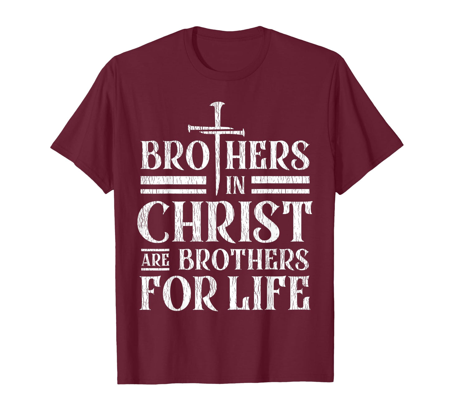 Brothers in Christ are brothers for life vintage T-Shirt