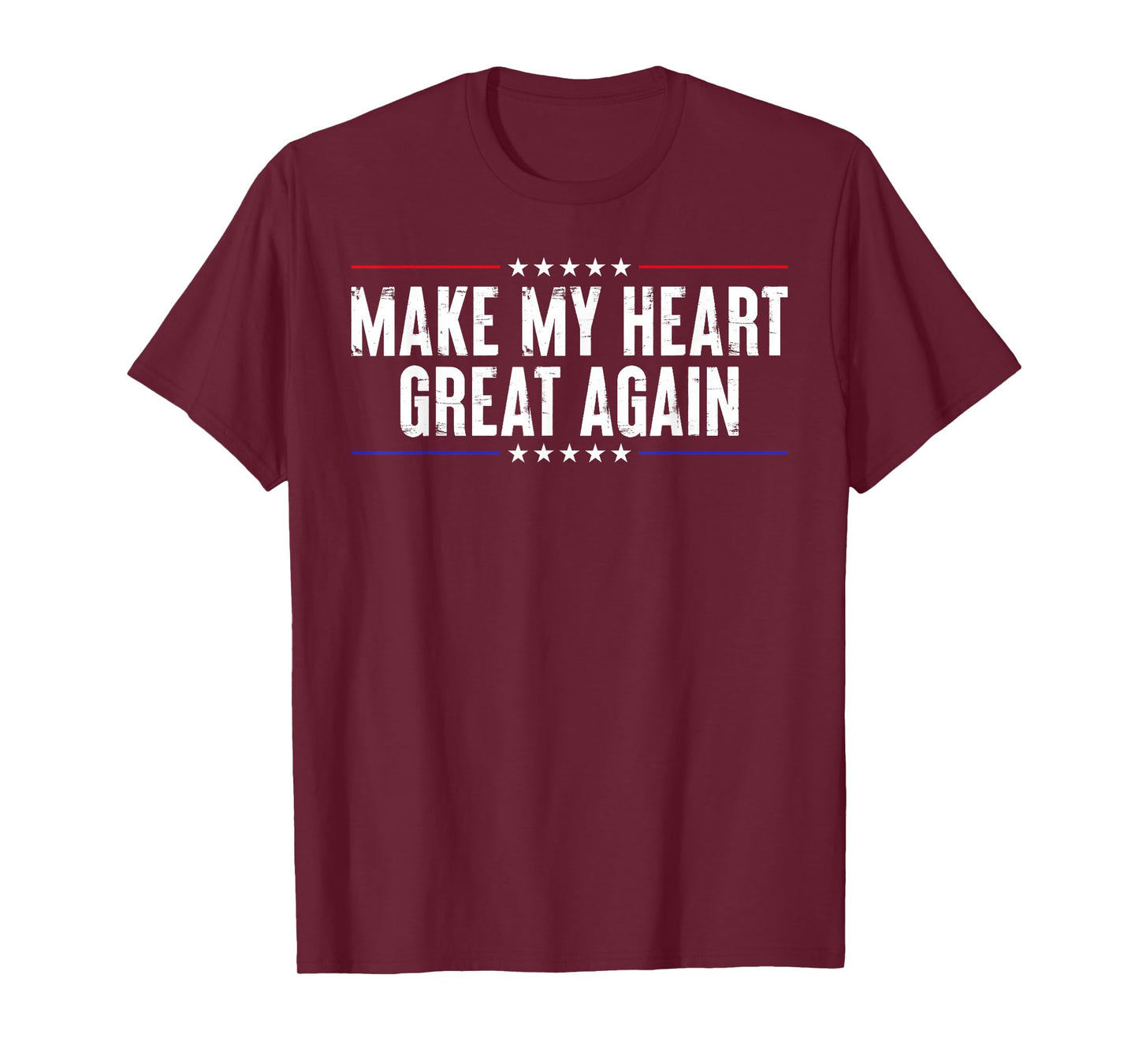 Funny Open Heart Surgery Recovery-Make My Heart Great Again T-Shirt