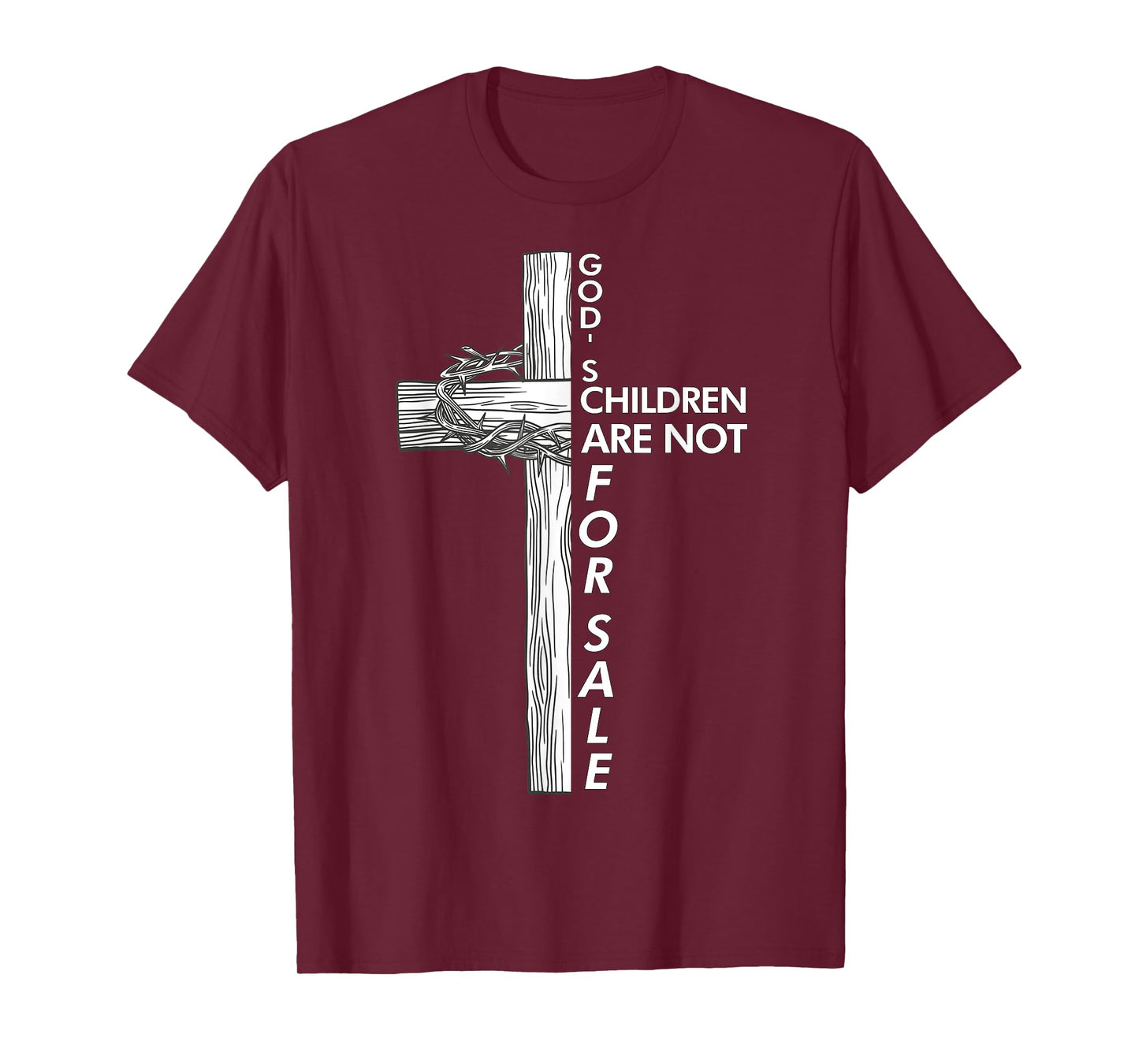 God's Children Are Not For Sale Jesus God's Children Christ T-Shirt