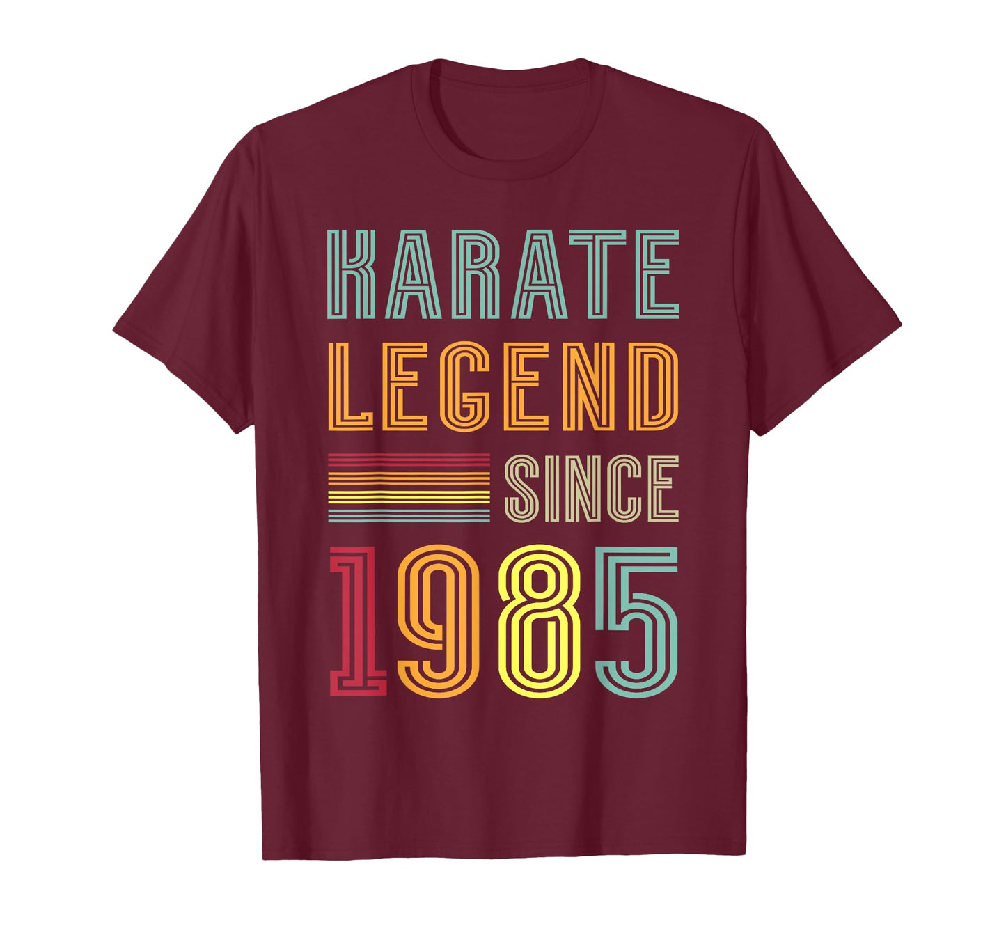 Karate Legend 1985 40 Year Sport Coach 40th Birthday Karate T-Shirt