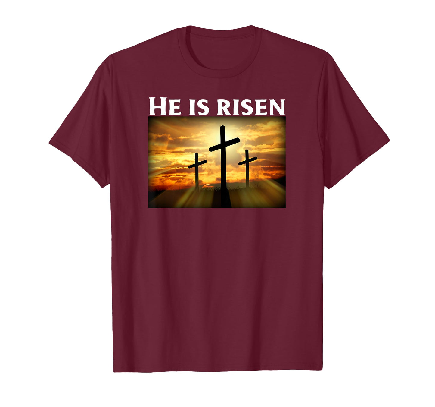 Easter T Shirt | He Is Risen T Shirt | Christian T Shirt T-Shirt