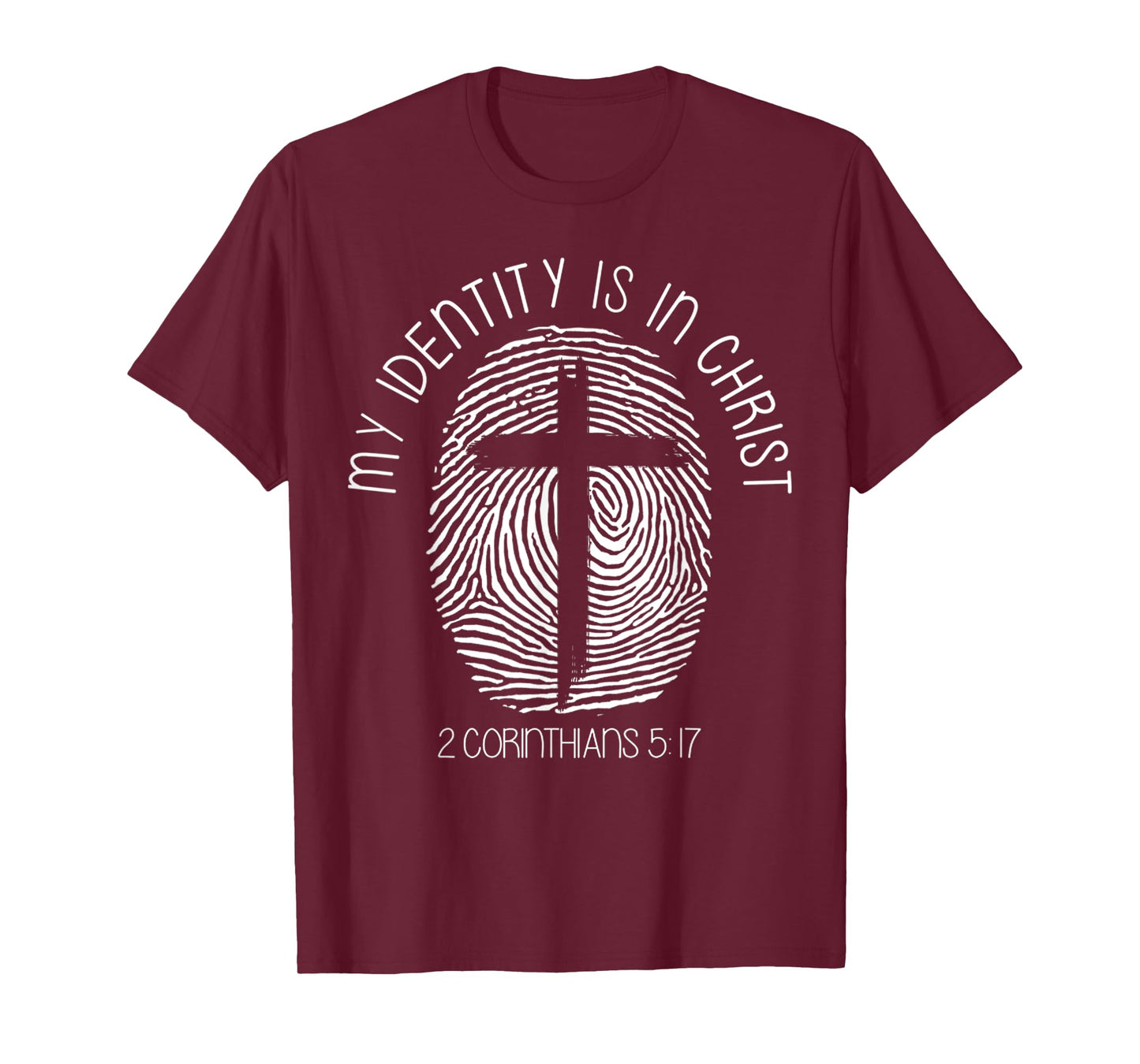 Vintage My Identity Is In Jesus Christ DNA Cross Christians T-Shirt