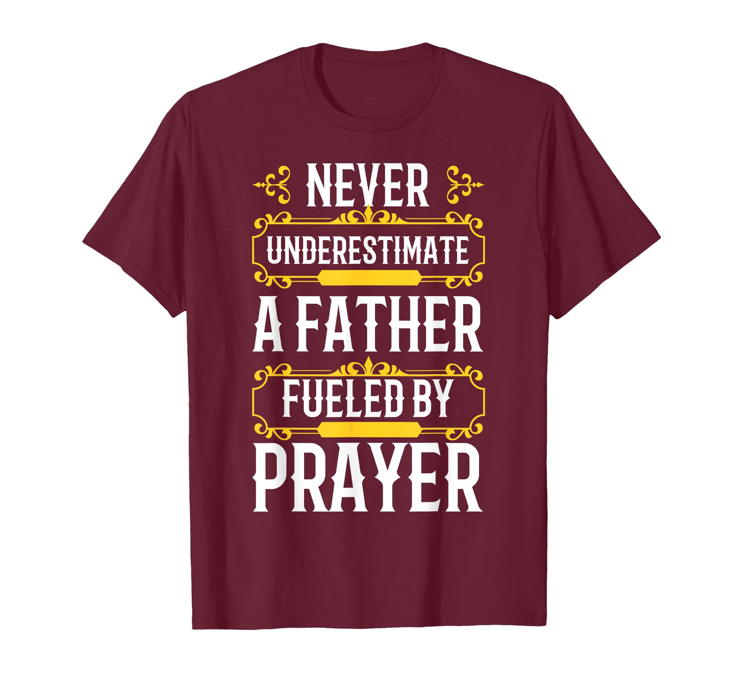 Best Dad Ever Religious Prayer Warrior Christian Fathers Day T-Shirt
