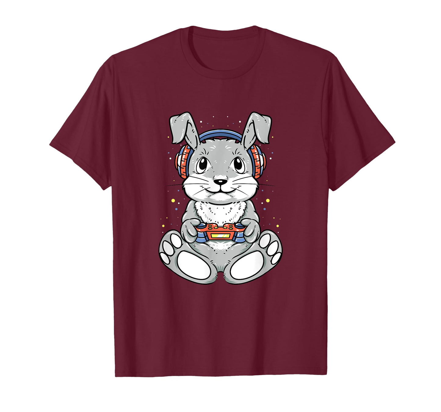 Happy Easter Day Bunny Funny Boys Girls Kids Gamer T-Shirt