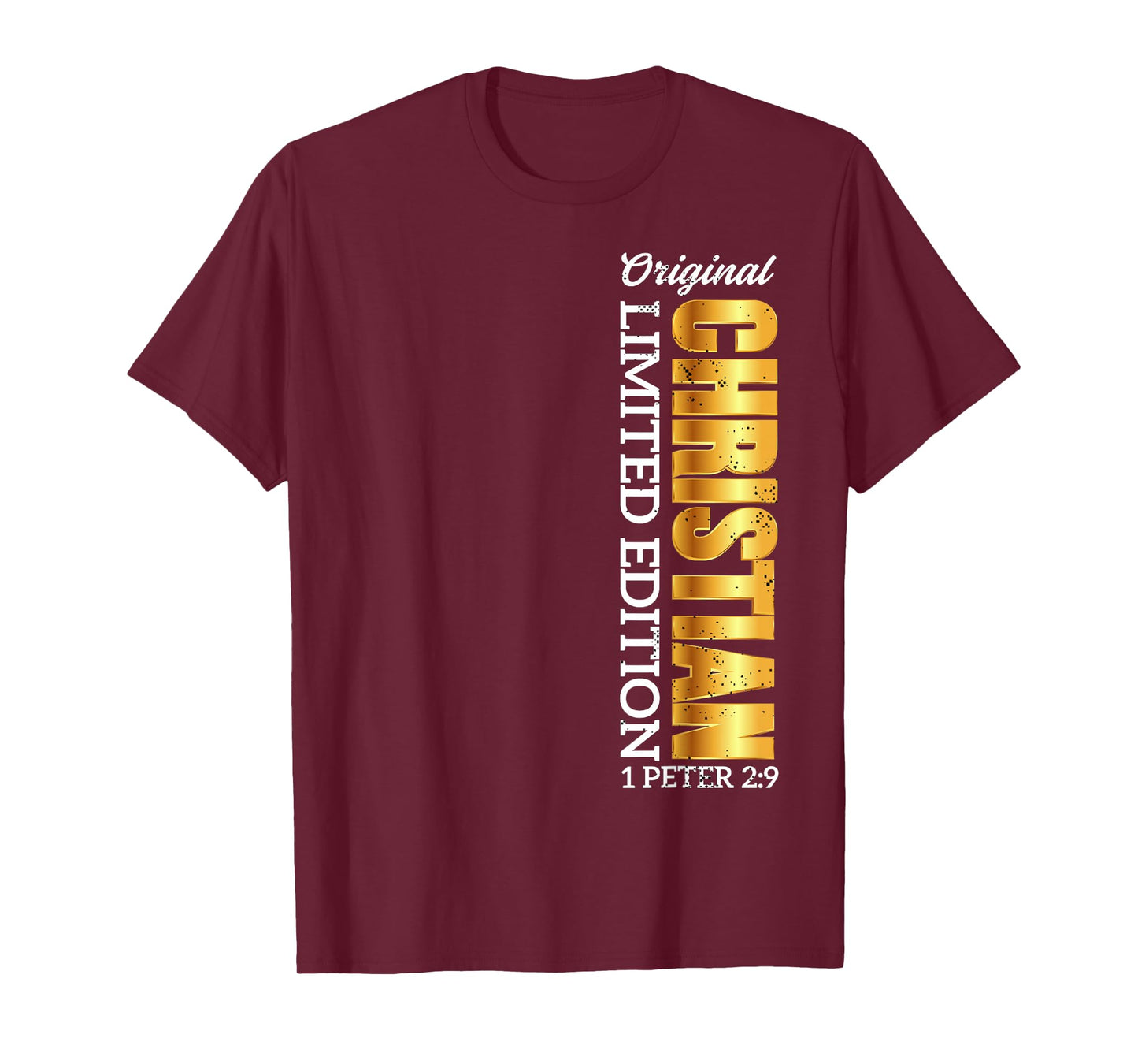 Funny Christian 1 Peter 2:9 Bible Verse Quote Jesus Faith T-Shirt