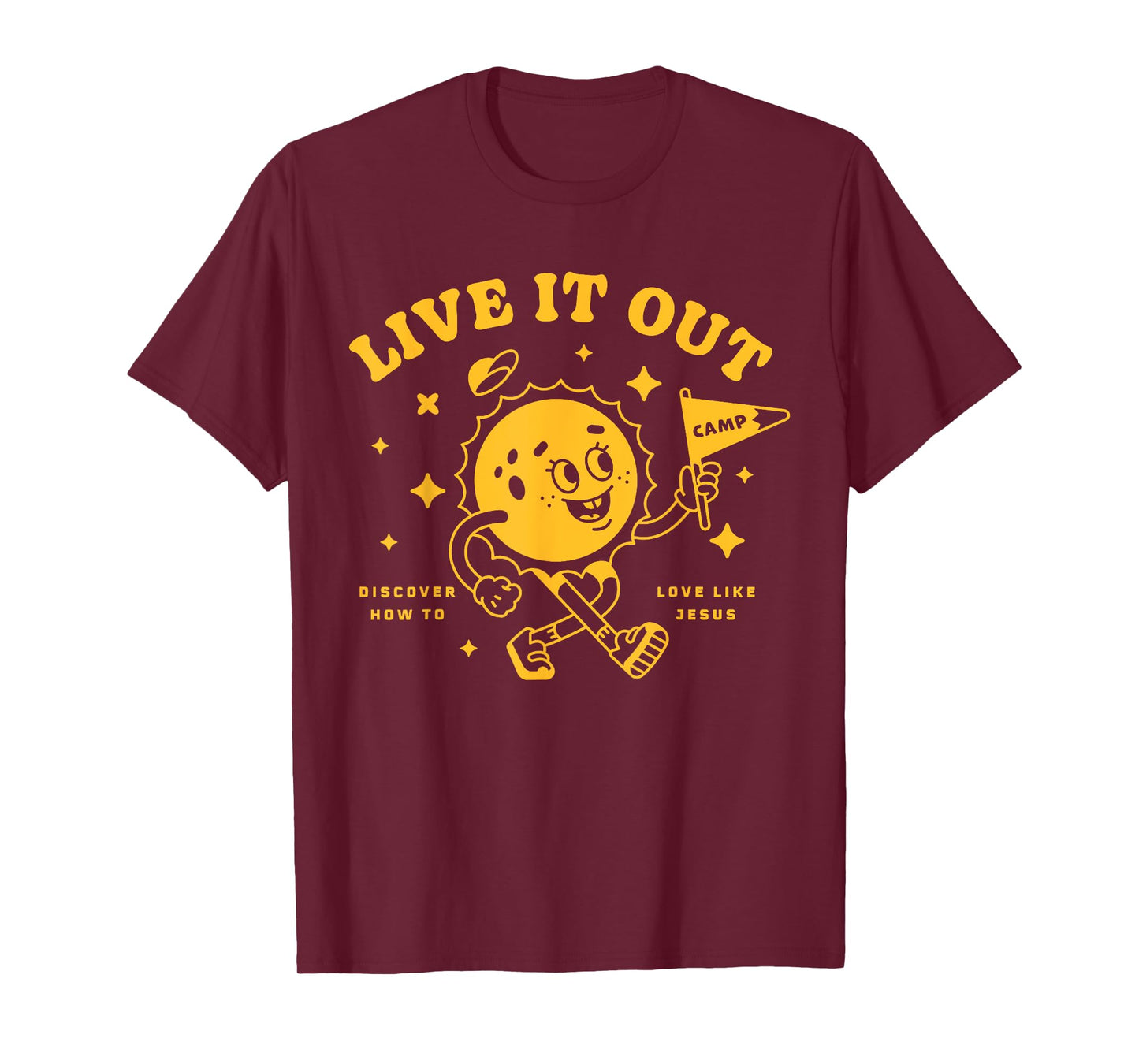 VBS 2025 Live It Out Love Like Jesus Vacation Bible School T-Shirt
