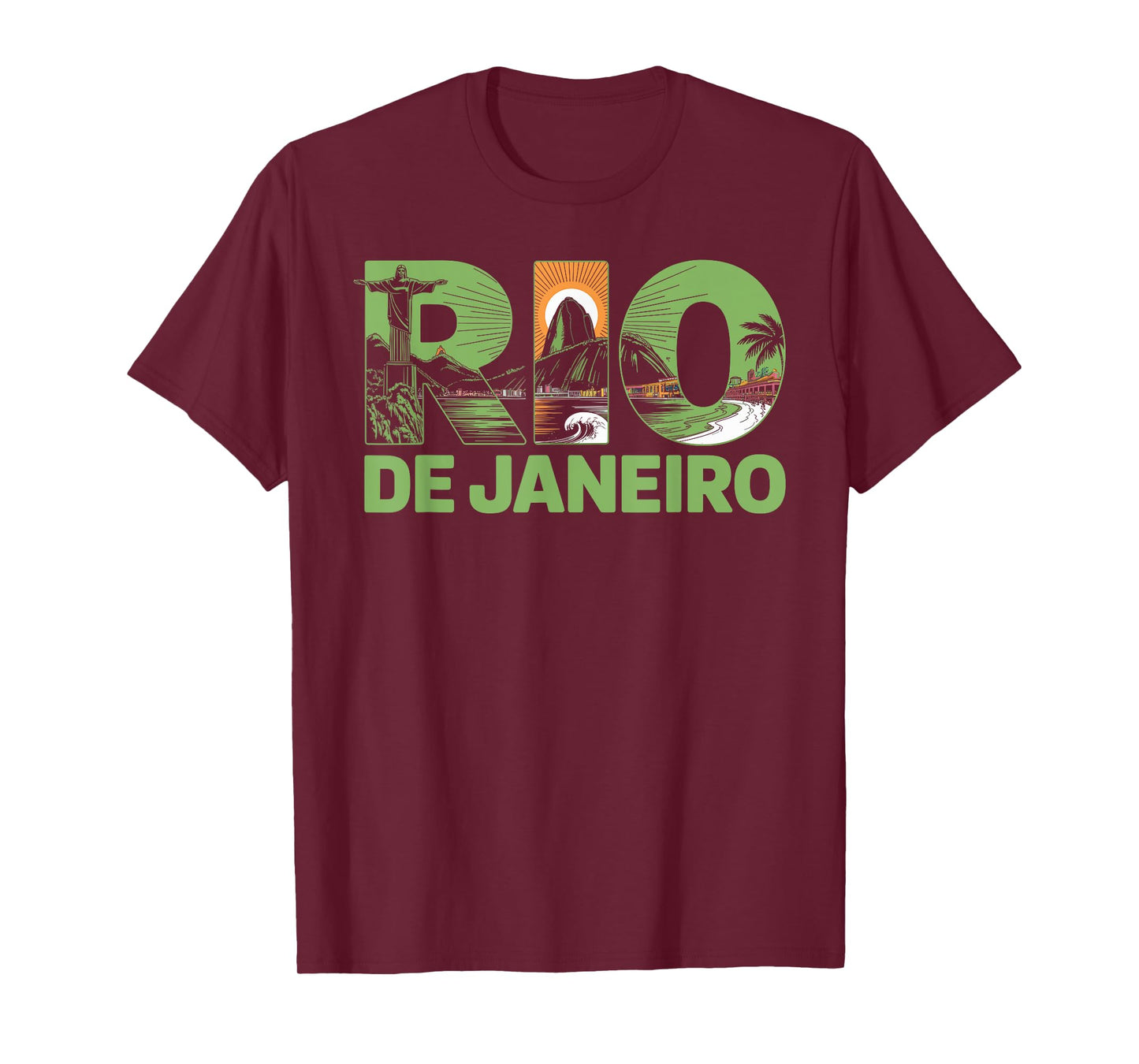 Rio De Janeiro Brazil Travel Souvenir Christ the Redeemer T-Shirt