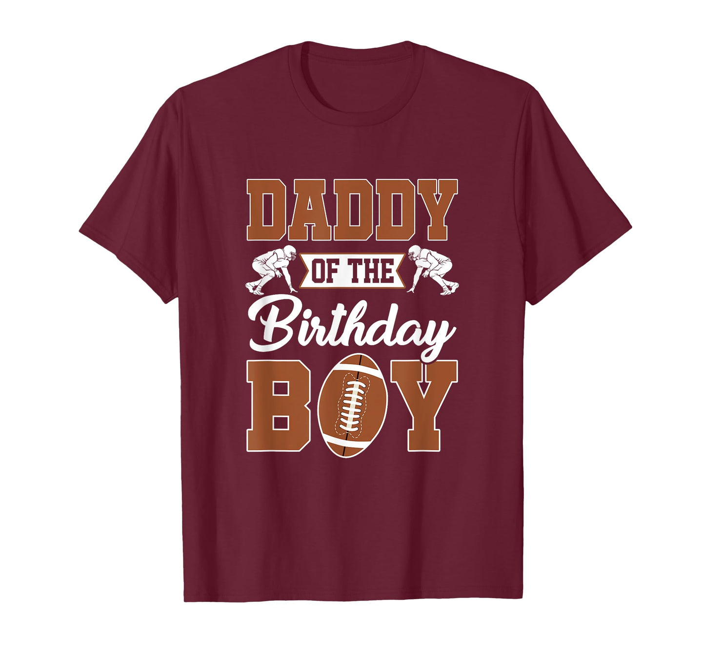 Daddy Of The Birthday Boy Football Party Family Matching T-Shirt