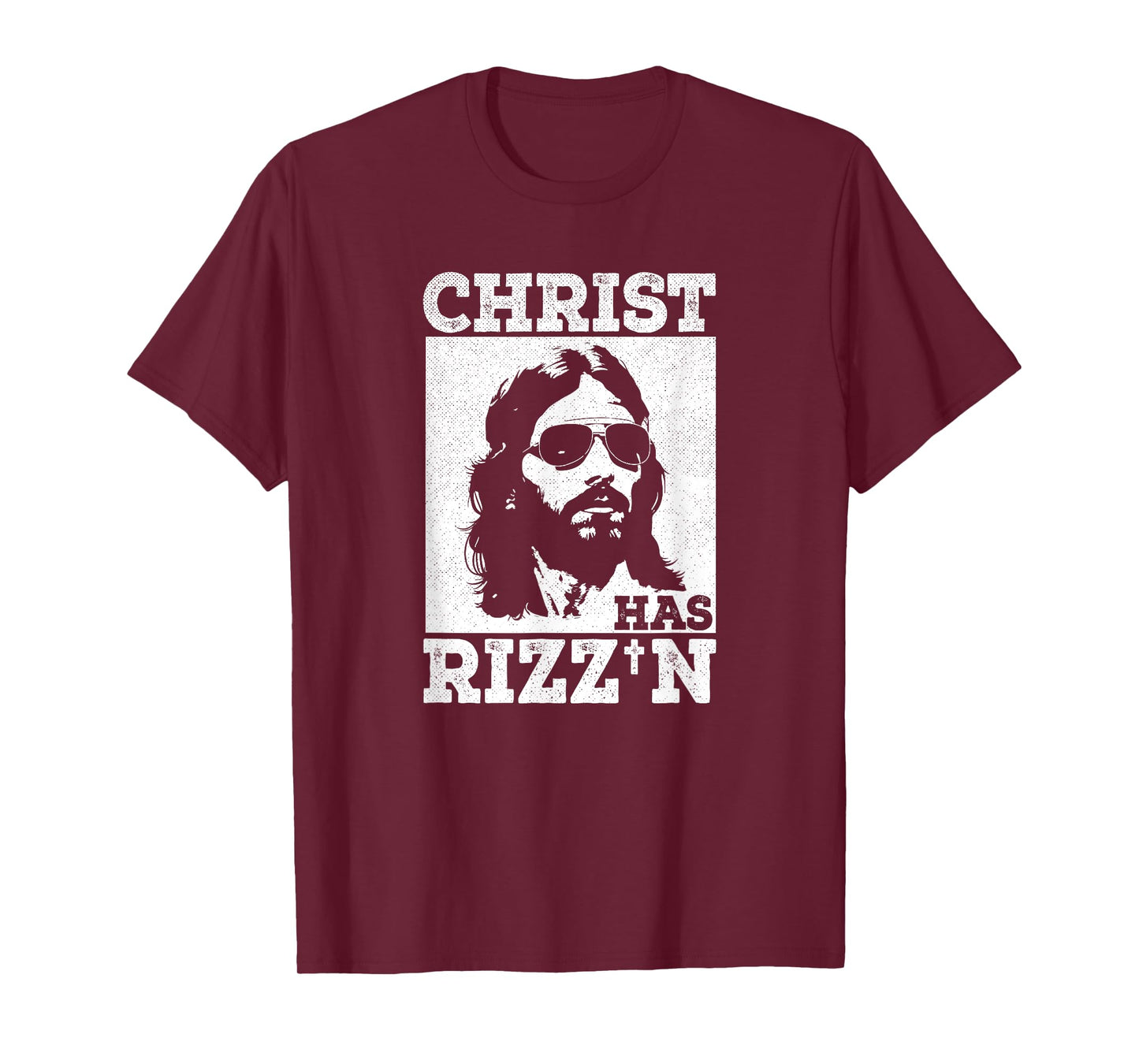 Christ has Rizz'n Risen Cool Jesus Charisma Game Holy Charm T-Shirt