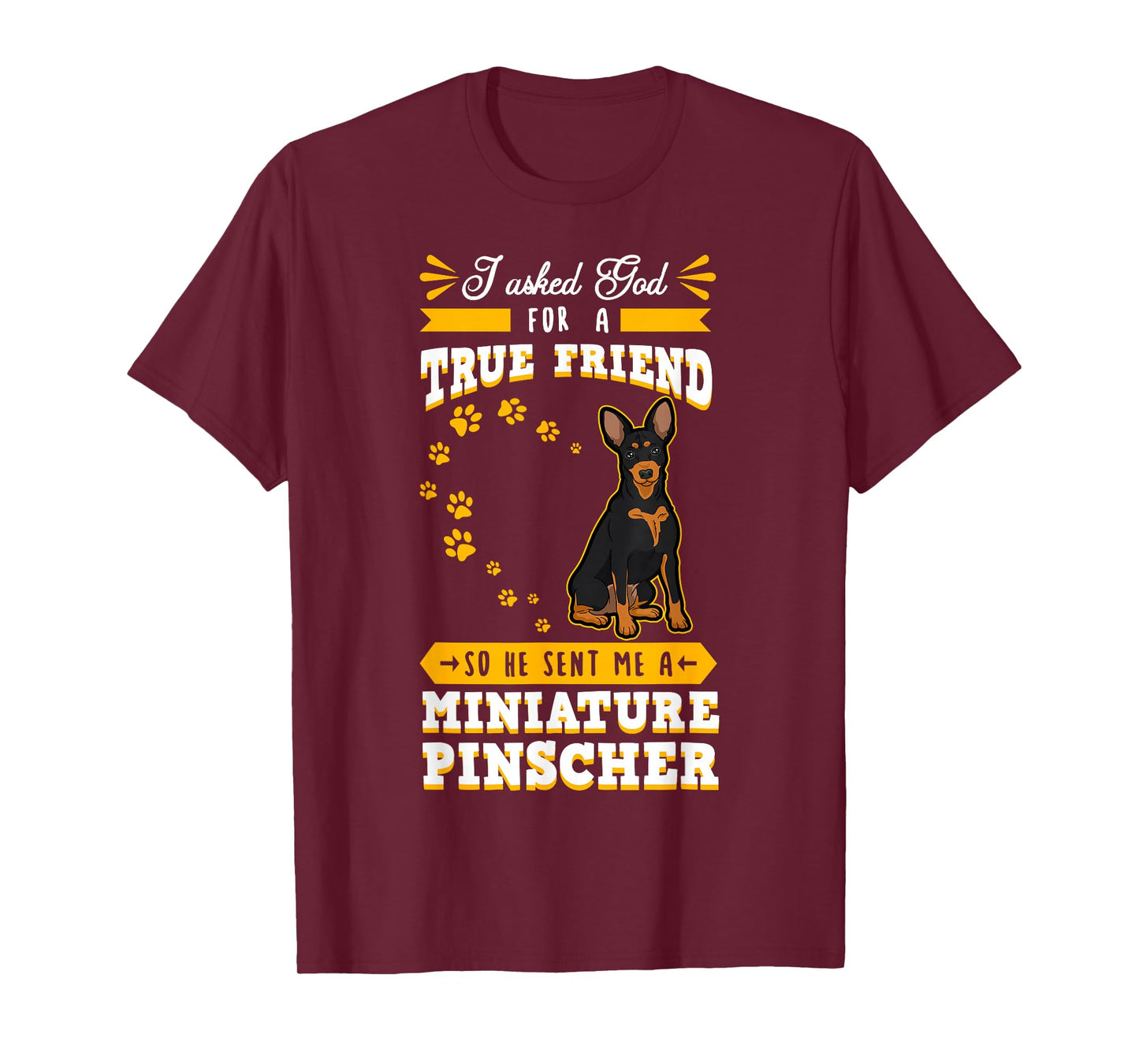 Miniature Pinscher Zwergpinscher Mini Fur Parent Zoologist T-Shirt