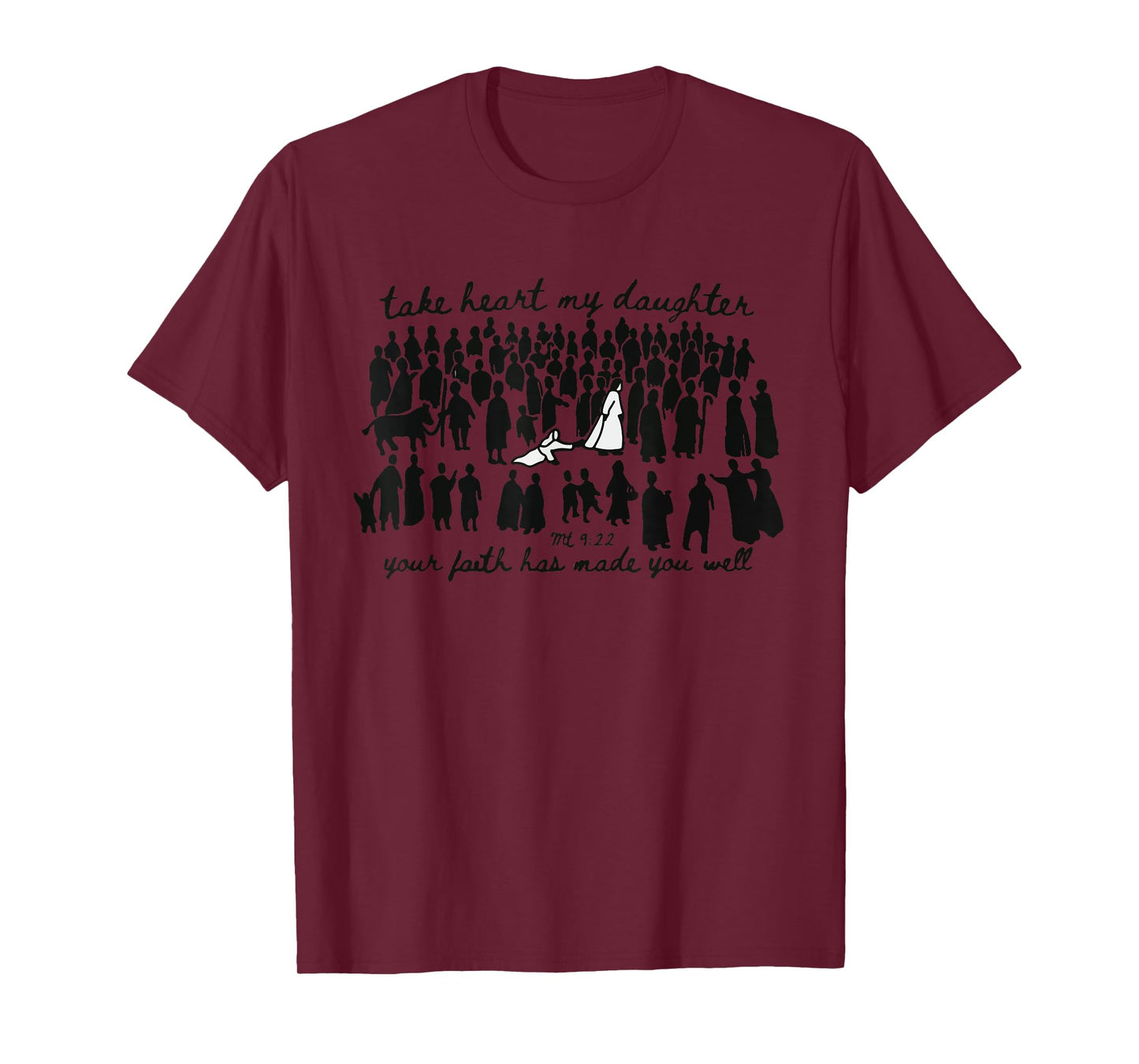 Christian Graphic Scripture Verse Bible Verse Jesus Faith T-Shirt