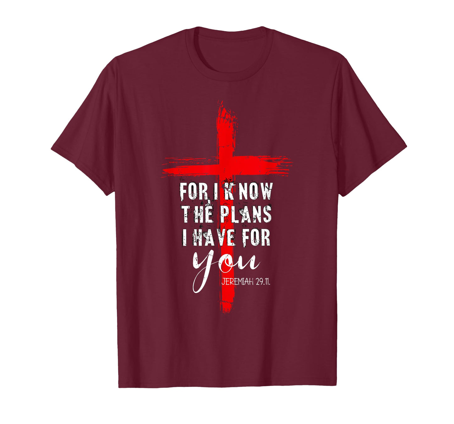 Christian Quote Faith Jeremiah 29.11 T-Shirt