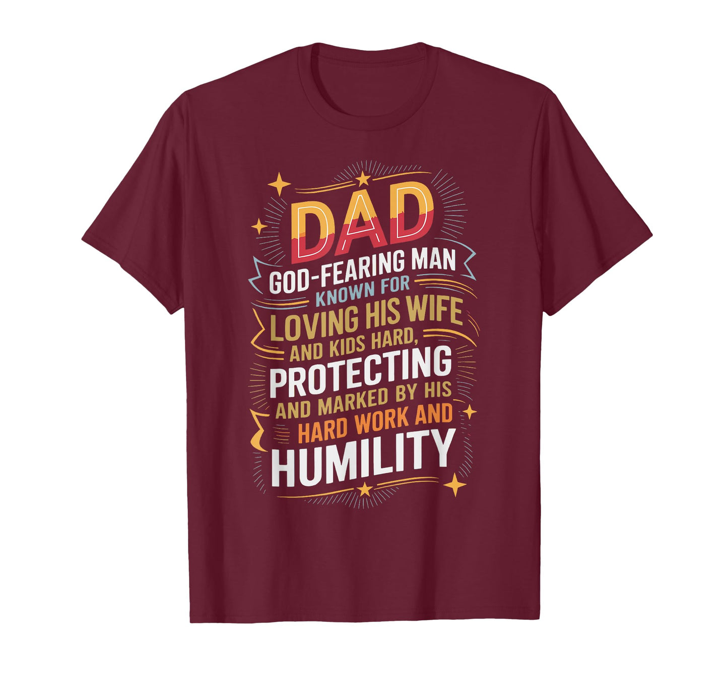 Christian Dad Definition God Religious Roman Catholic Father T-Shirt