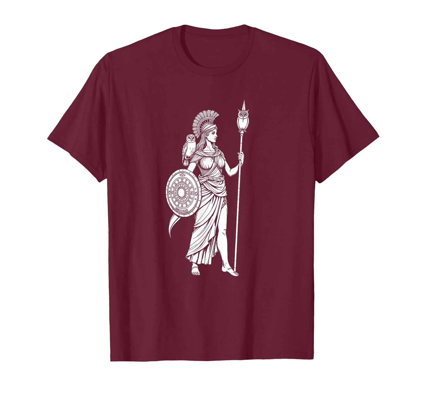 Athena Greek Mythology Design For Women T-Shirt