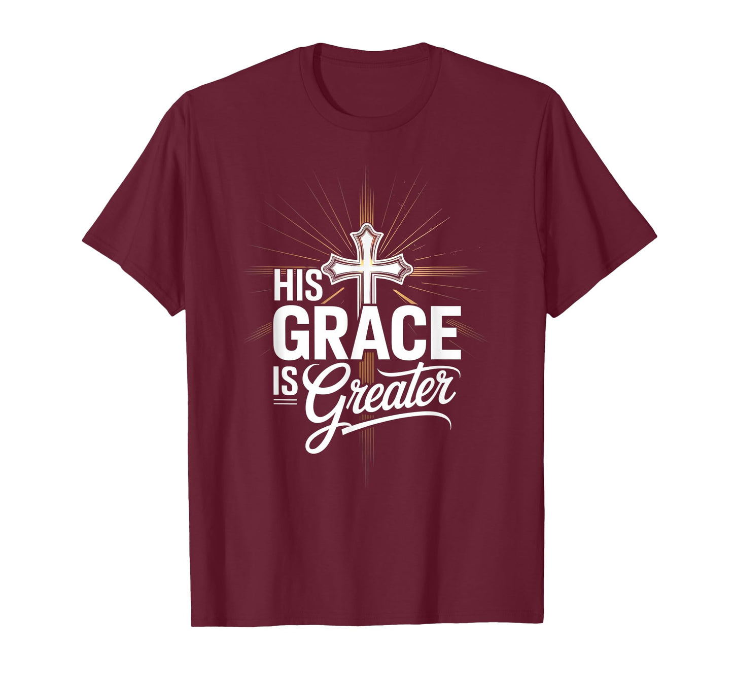 Christian God Religious Cross Faith Tee for Men & Women T-Shirt