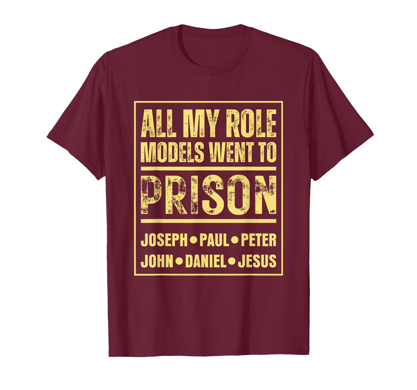 All My Role Models Went To Prison Jesus Paul T-Shirt