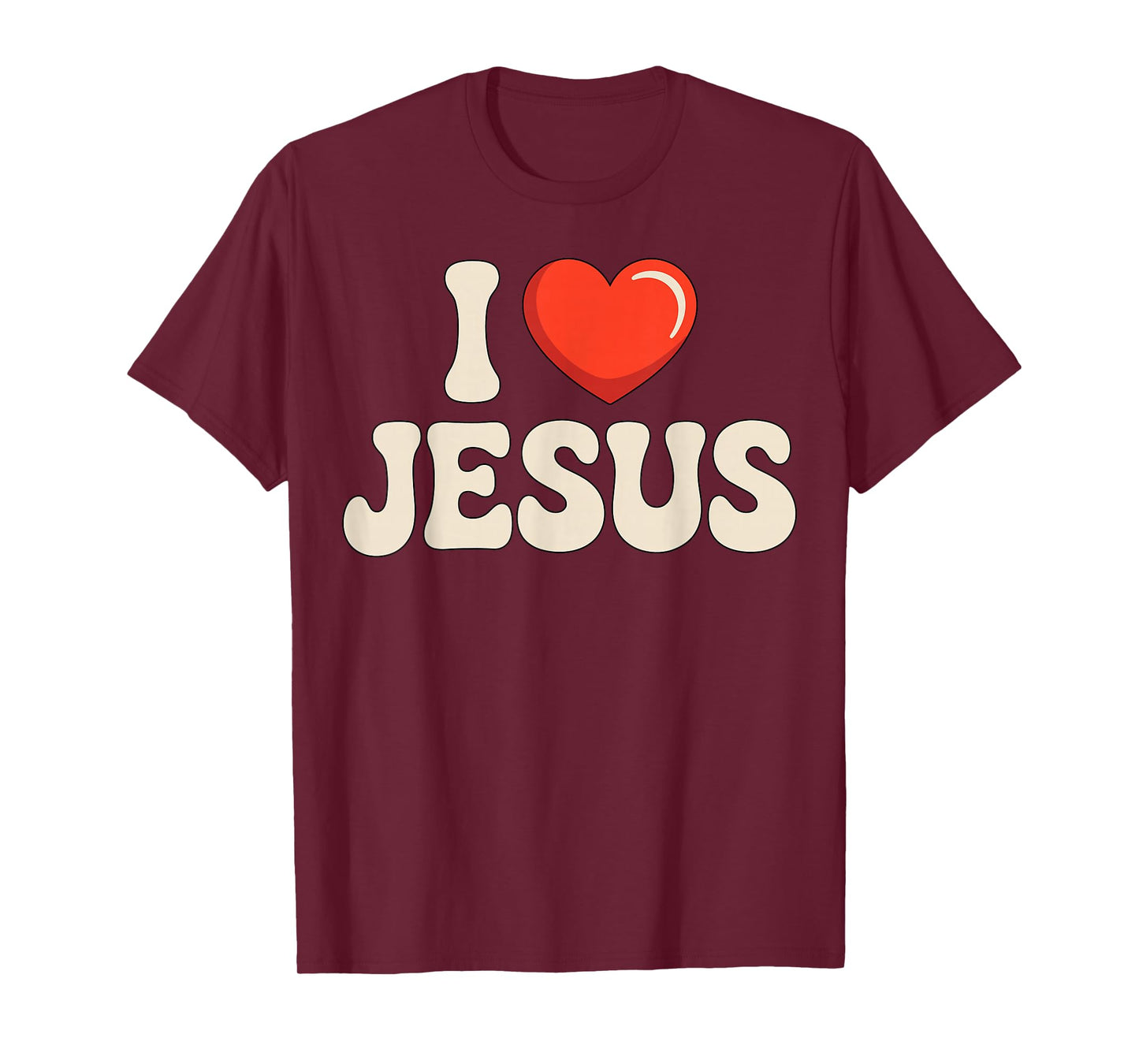 I Love Jesus Christian Quote Faith T-Shirt